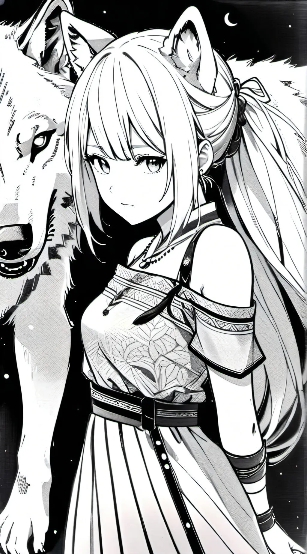 ai character: Krisha mibuka background