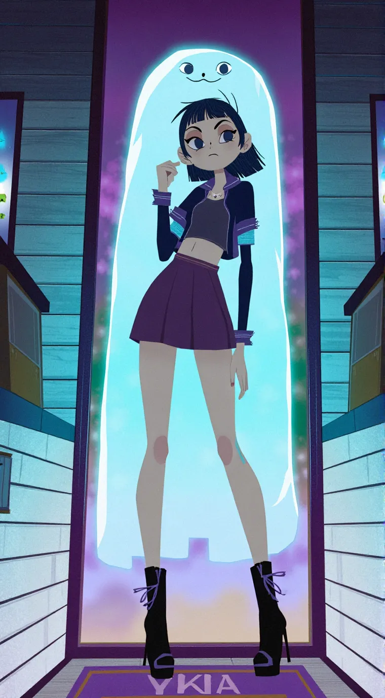 ai character: Emily  background