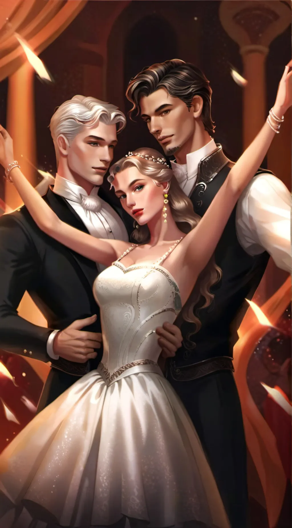 ai character: laim and jade  background
