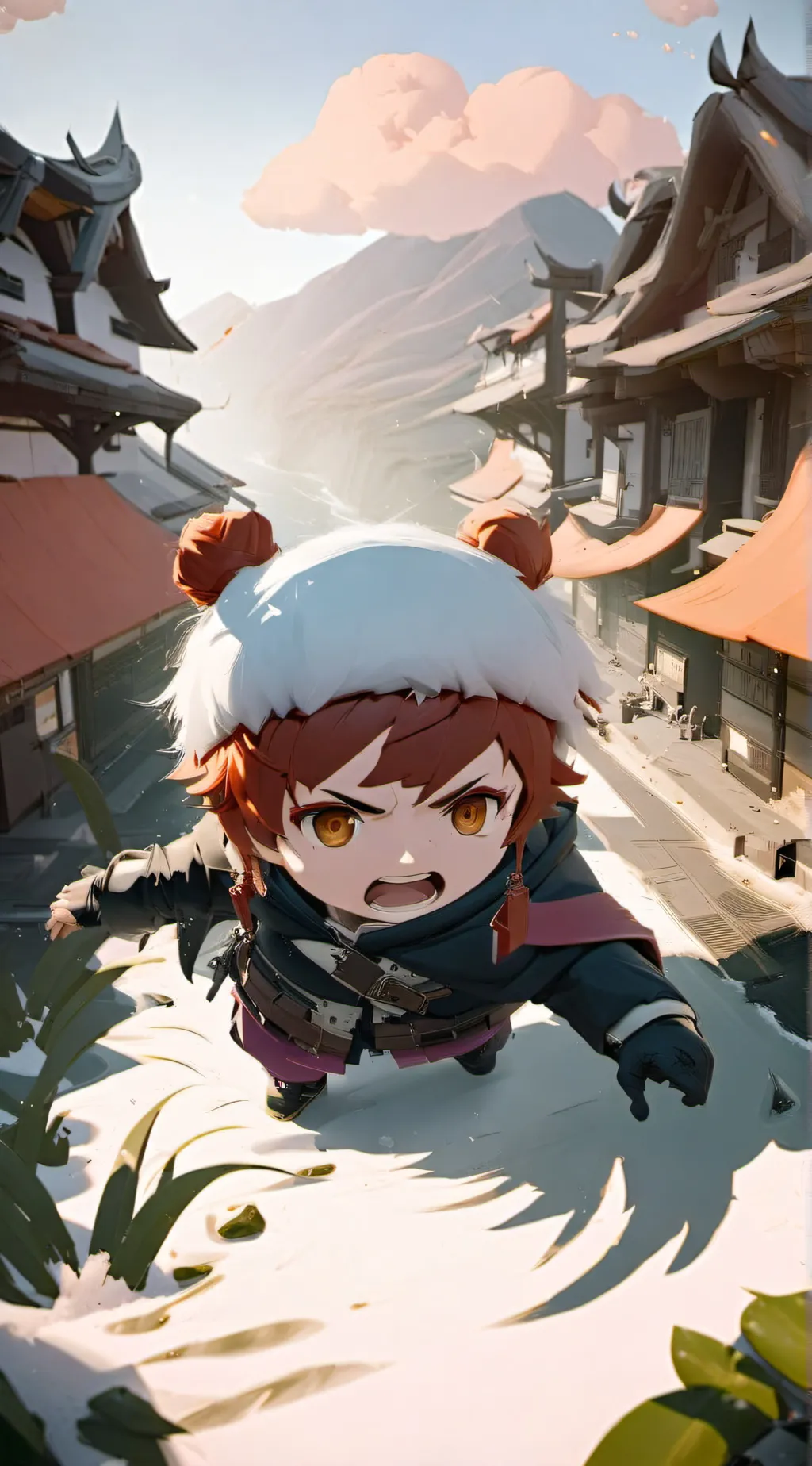 ai character: Sparkles forever  background