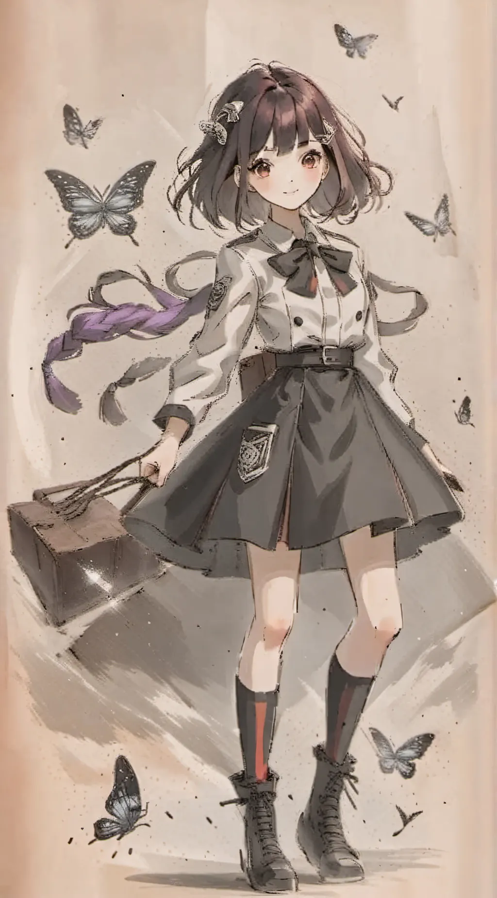 ai character: ★trend in kny★ background