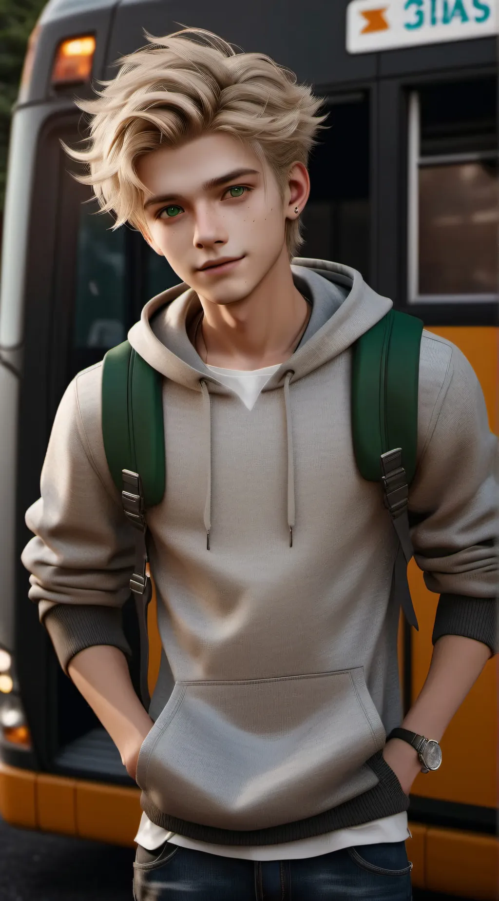 ai character: Luke background