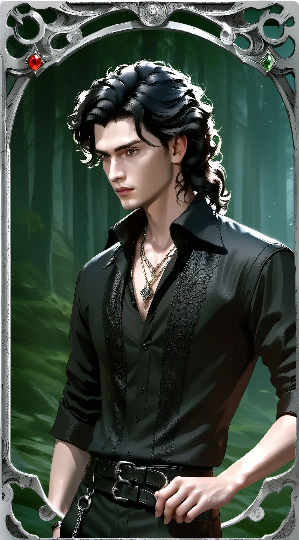 ai character: Robert  background
