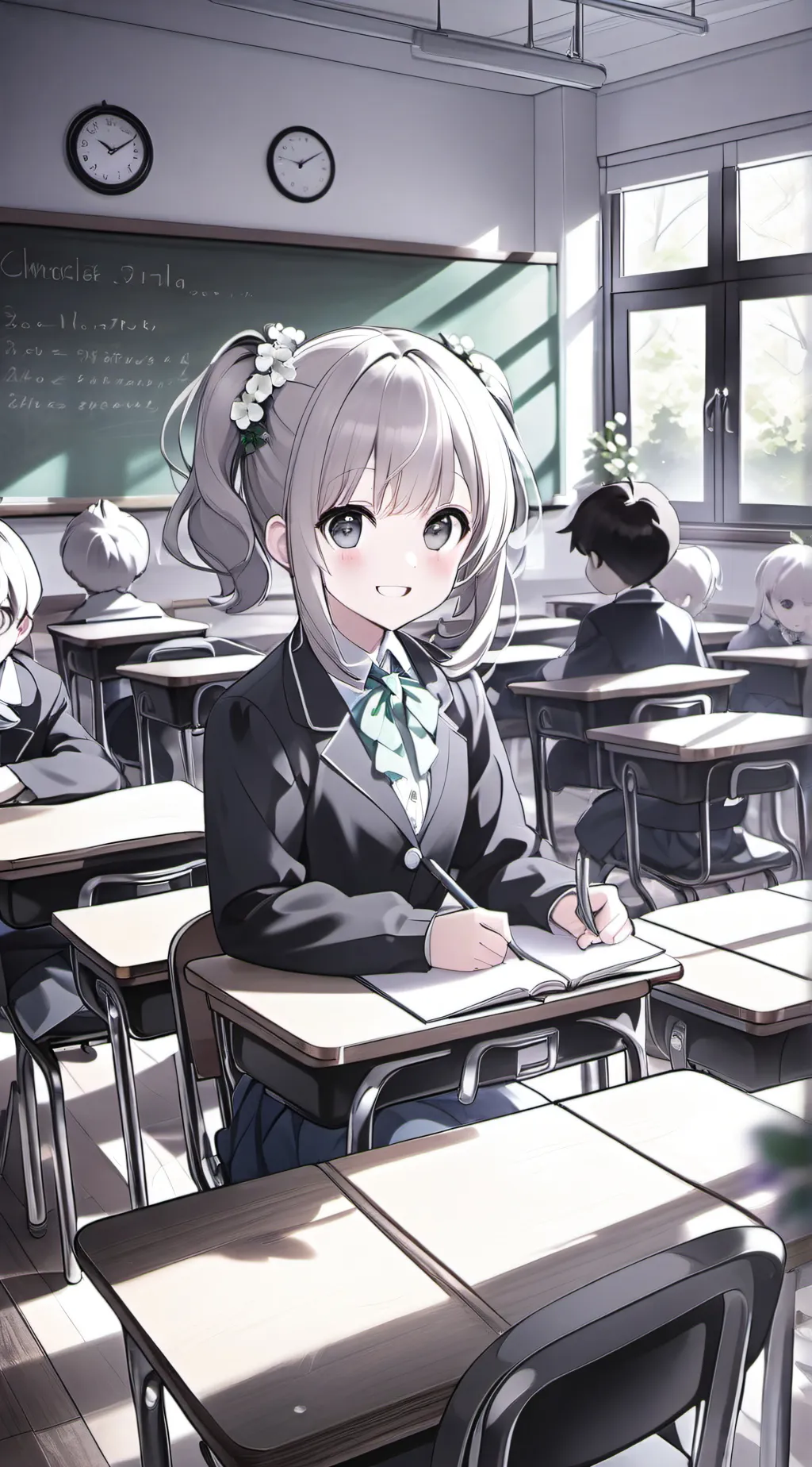 ai character: Elara background