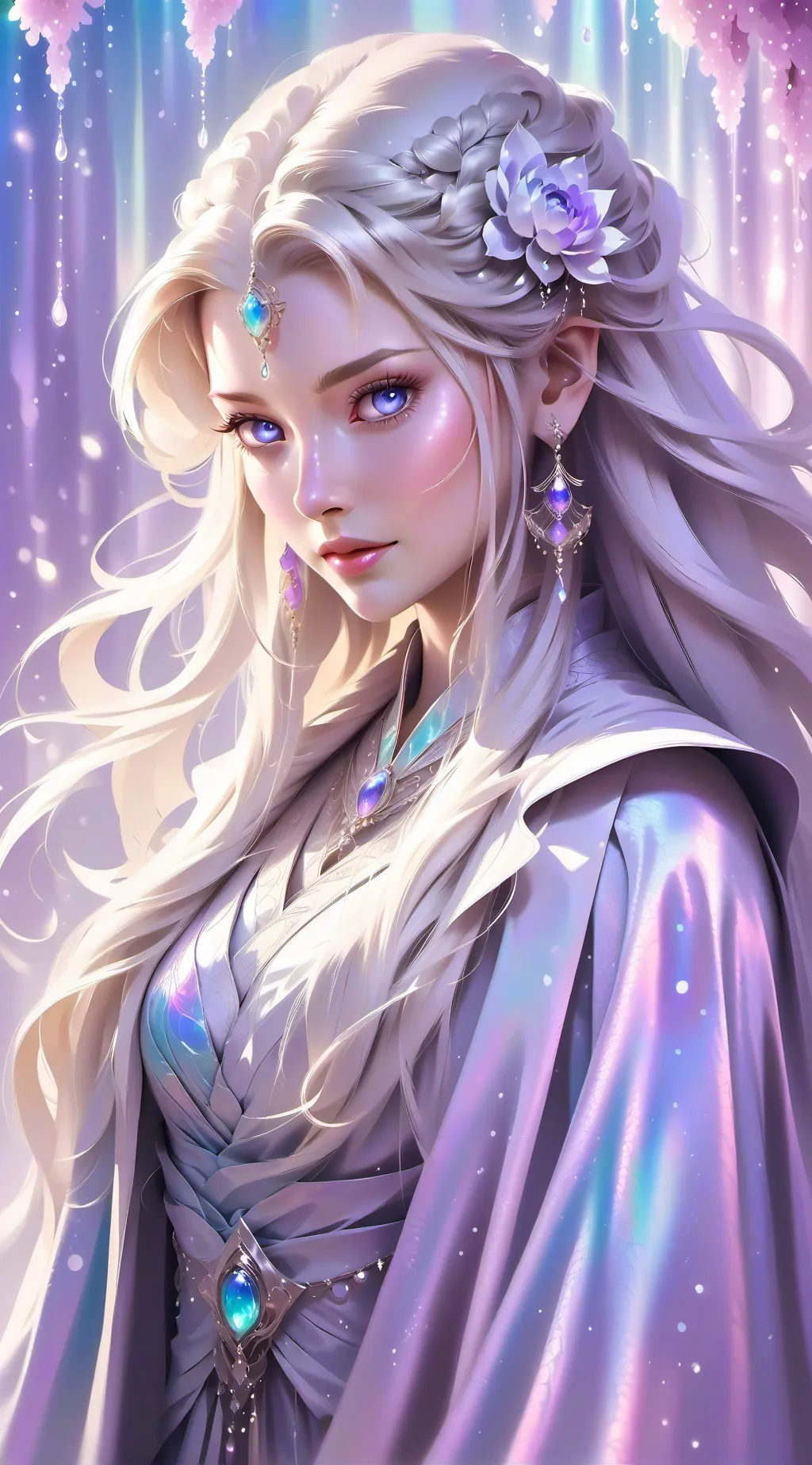 ai character: Luna  background