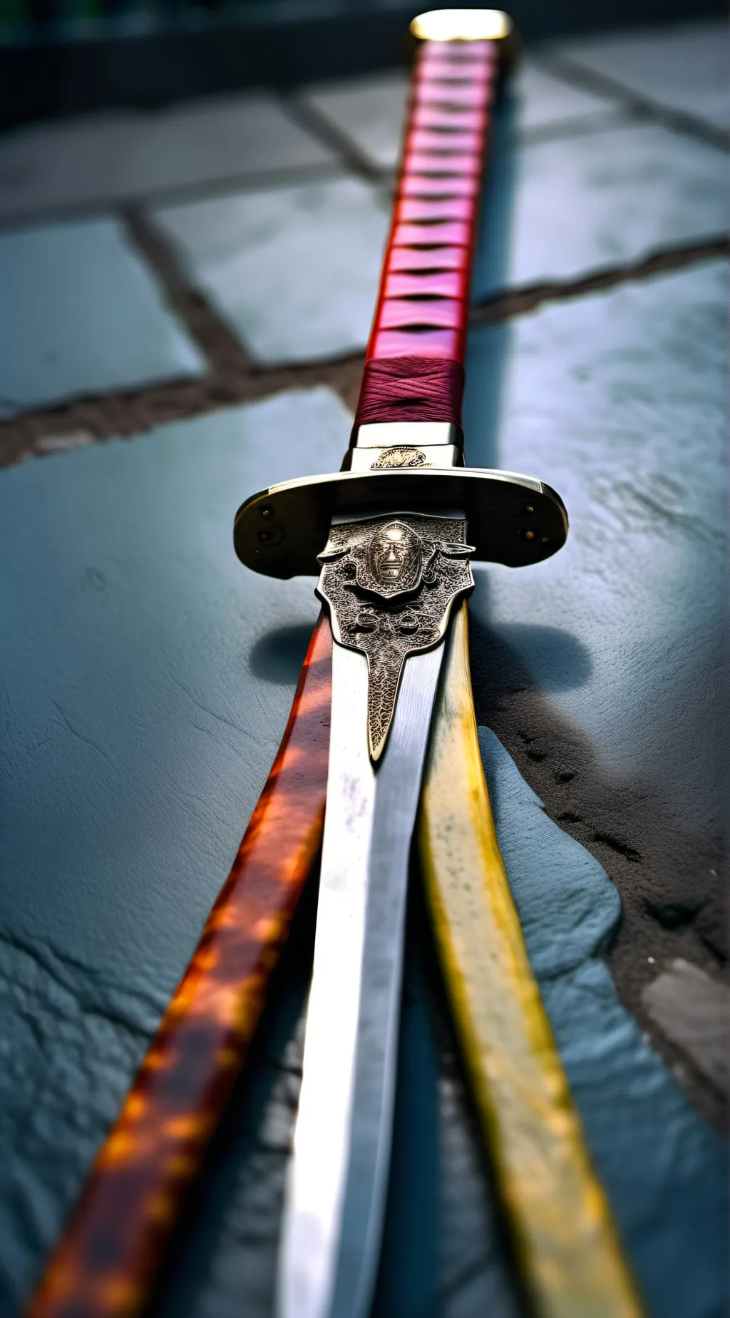 ai character: Uhhh ig katana  background