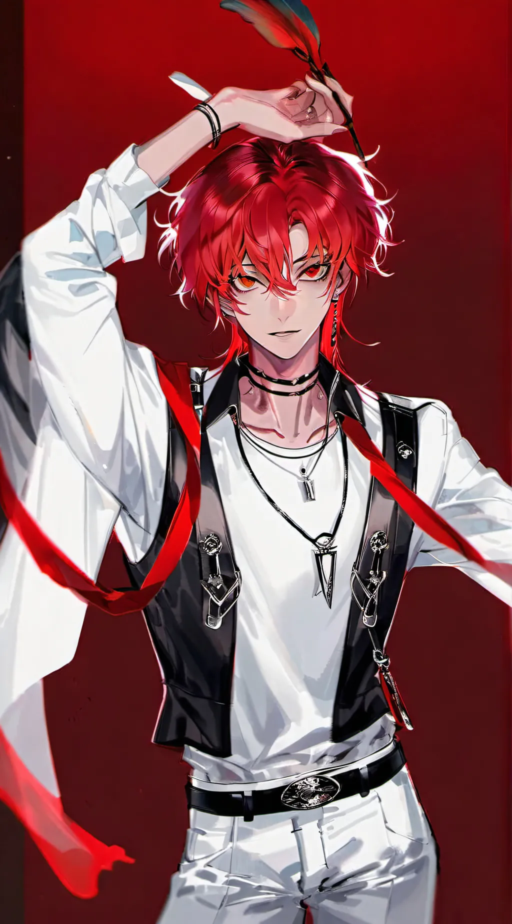 ai character: mark background