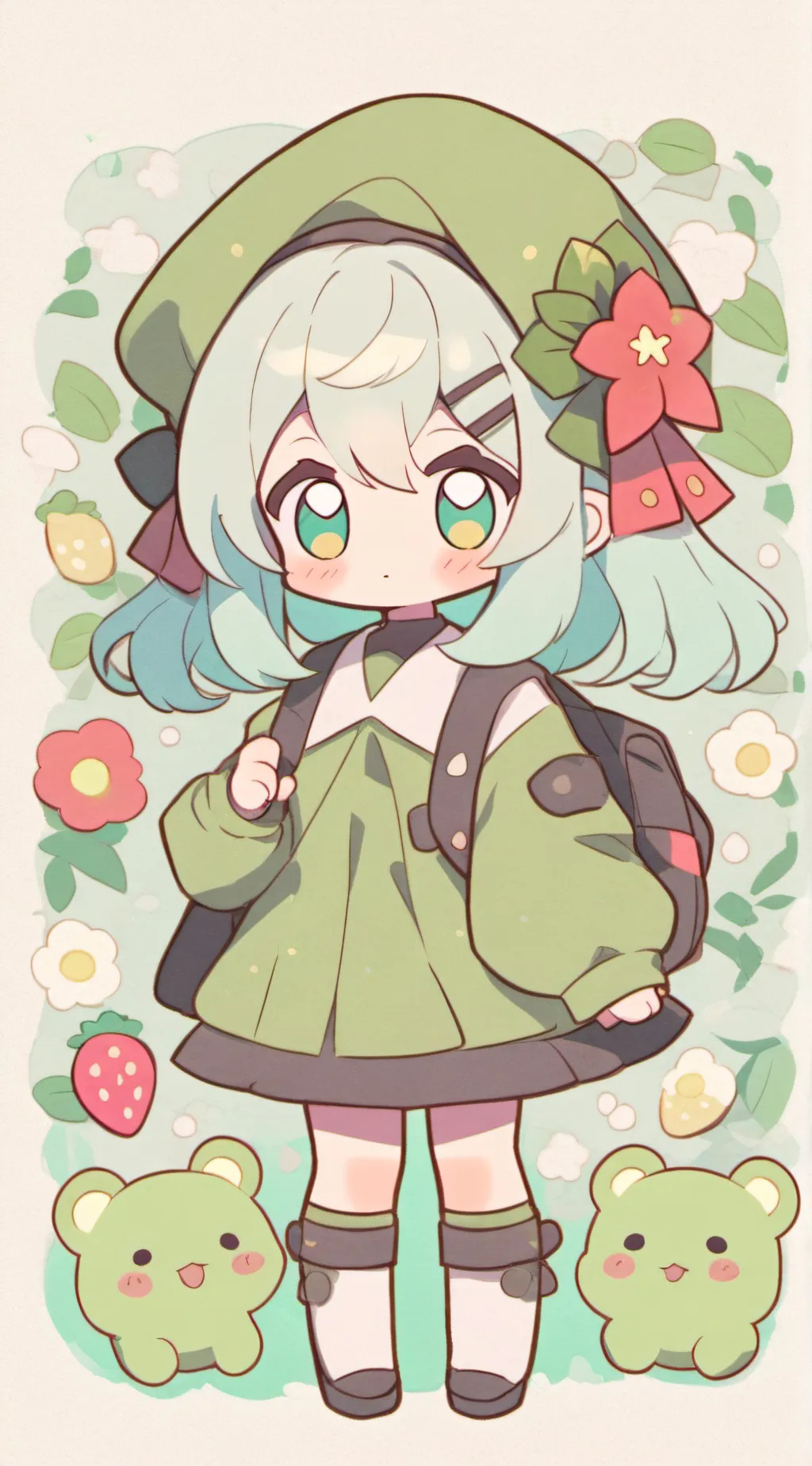 ai character: Y/N x N background
