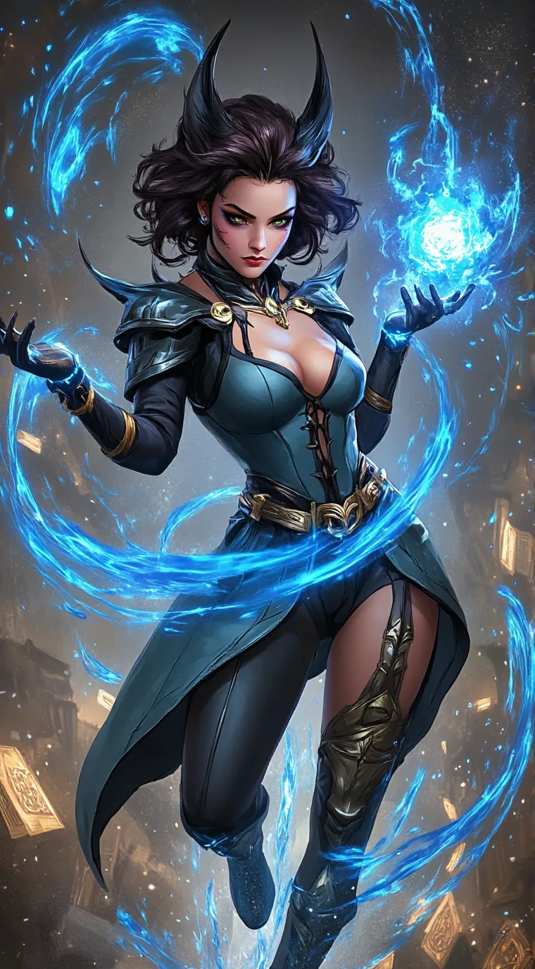 ai character: Sylvia  background