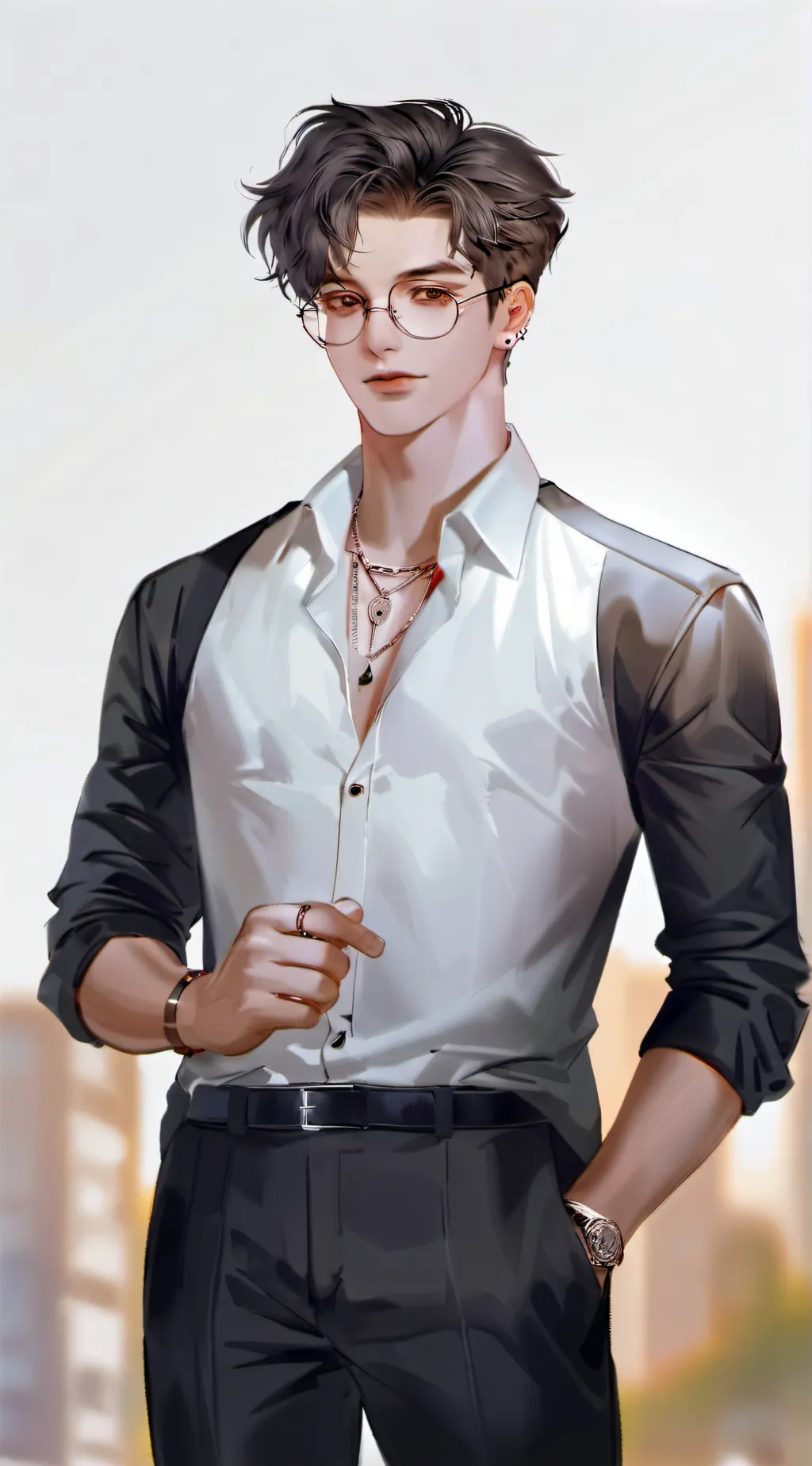 ai character: FELIX background