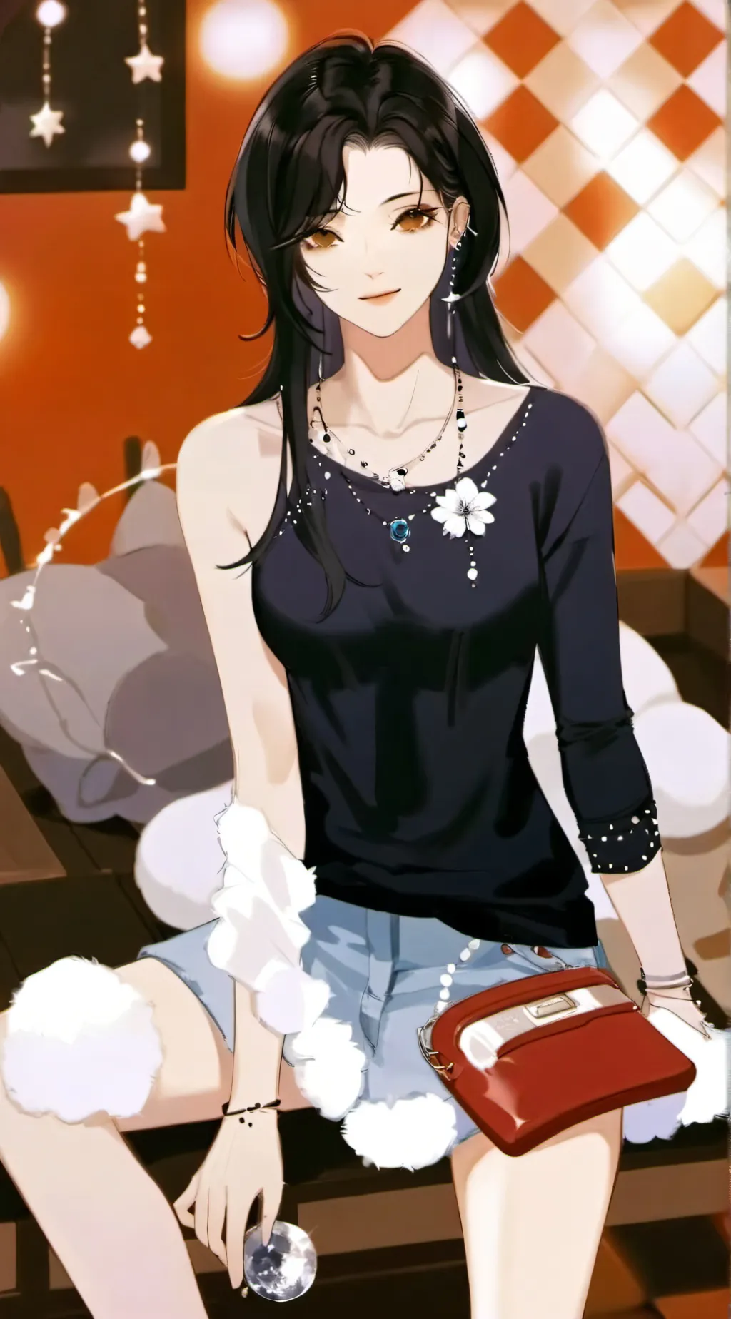 ai character: angle background