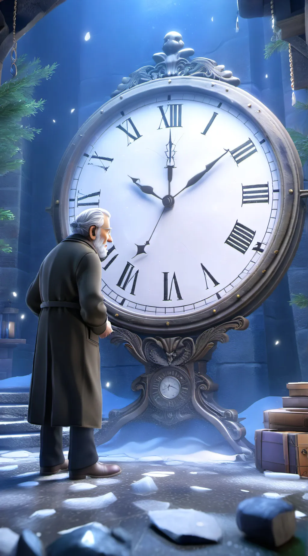 ai character: the ruler of time background