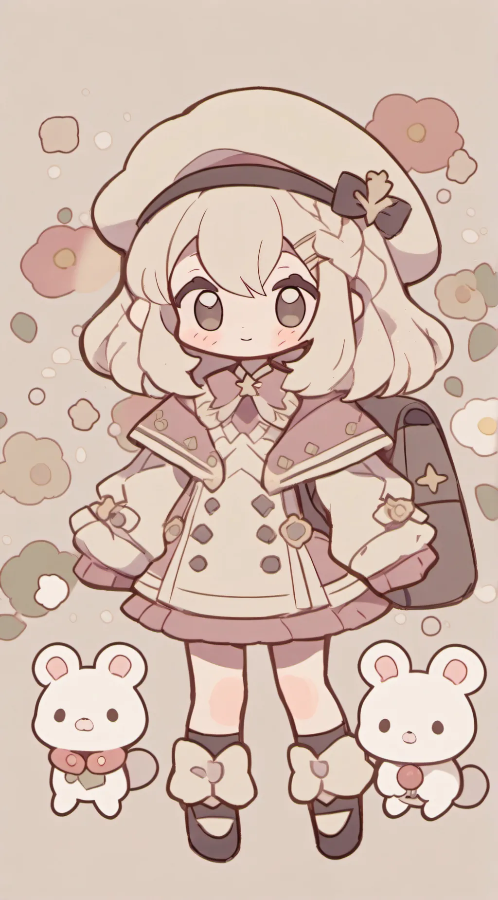 ai character: Lily background