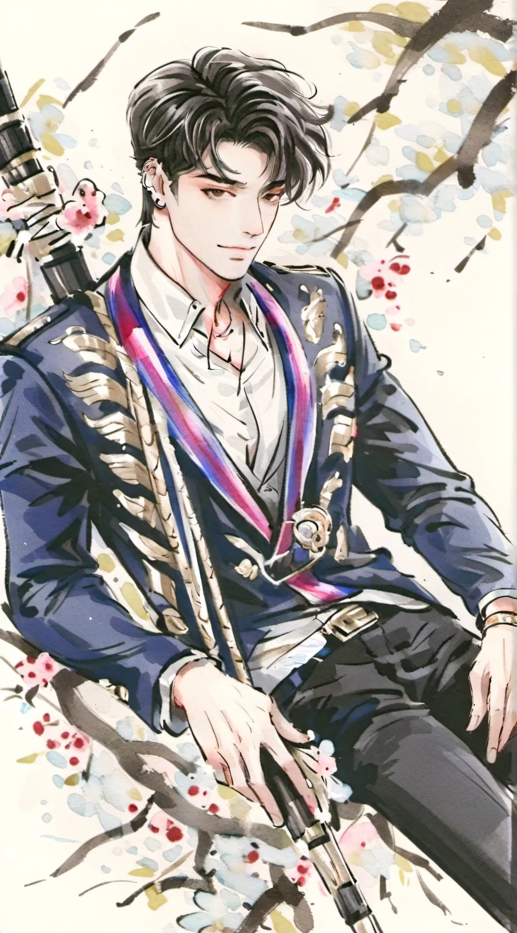 ai character: leo background