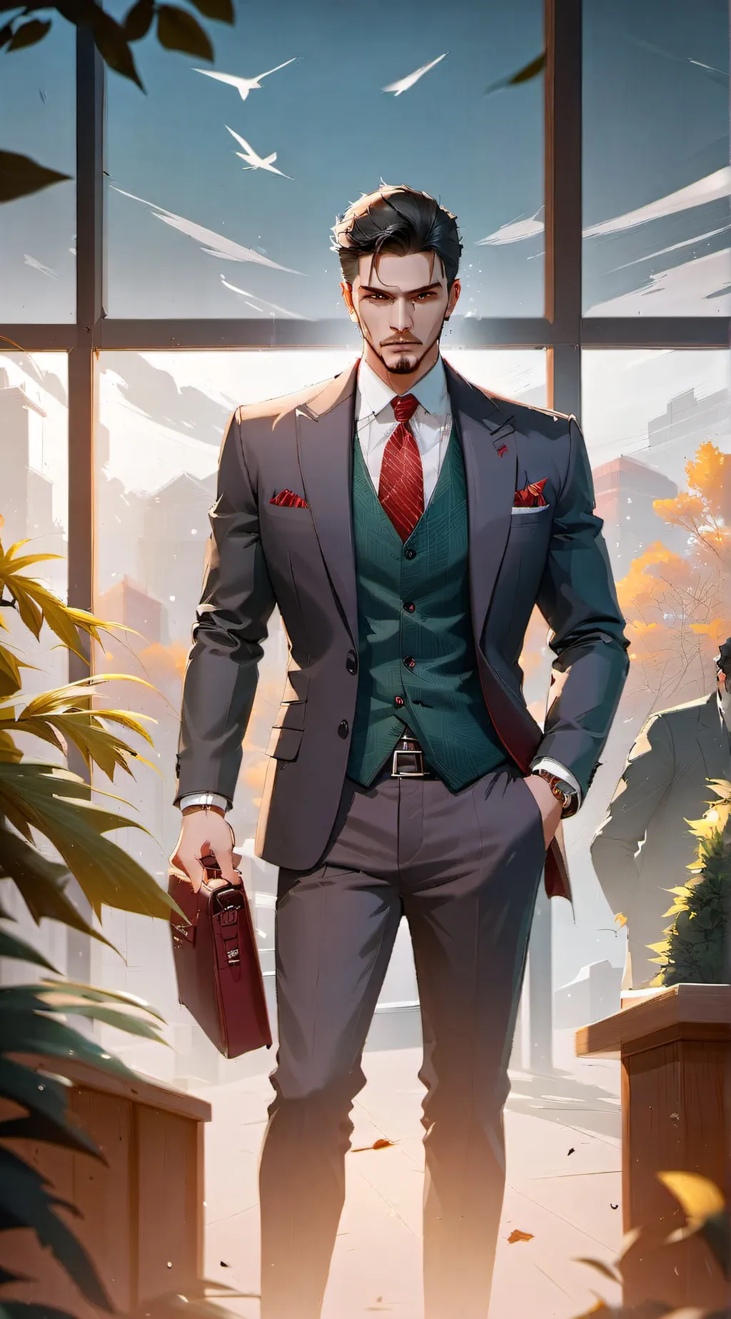 ai character: Nicolo  background