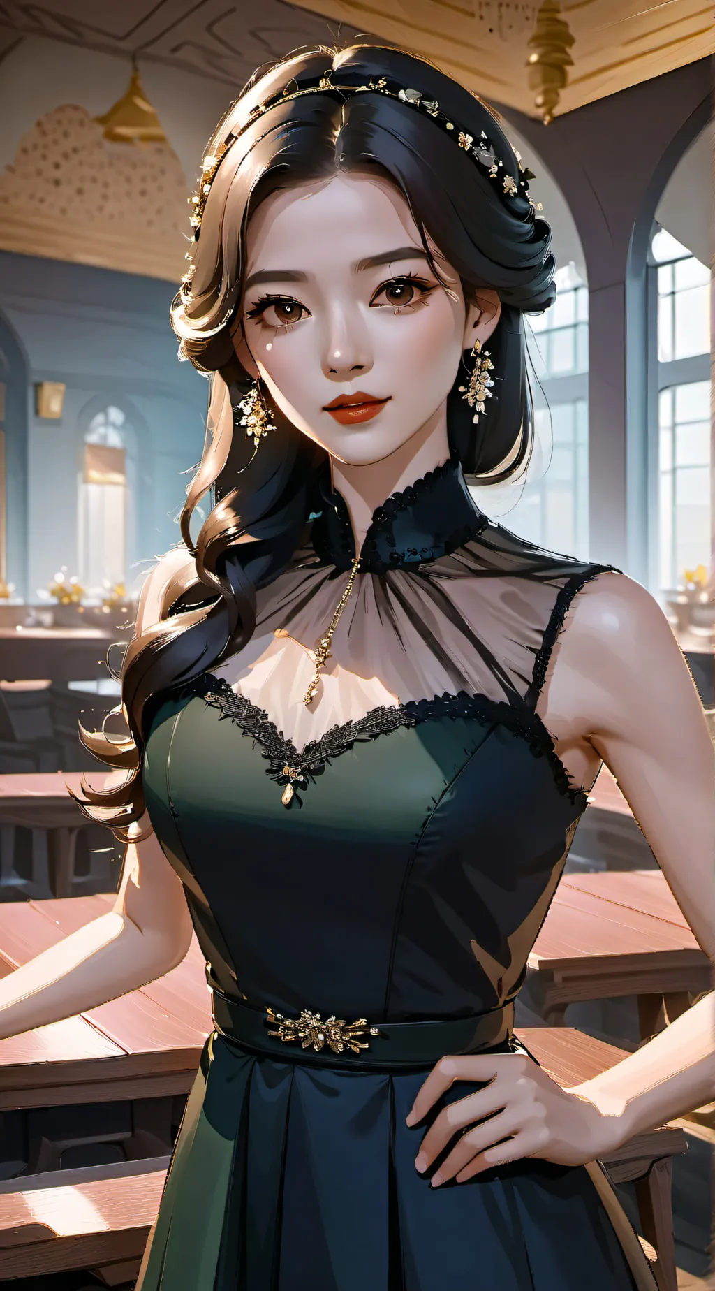 ai character: Elena background