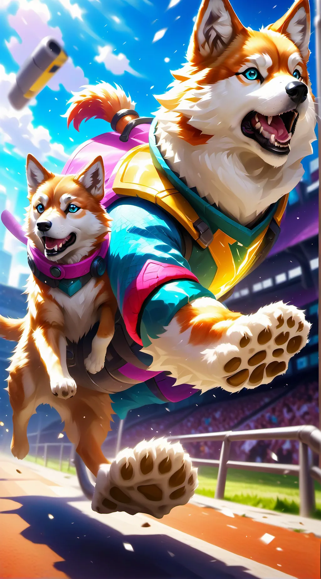 ai character: ✨Loki y Poseidón✨ background