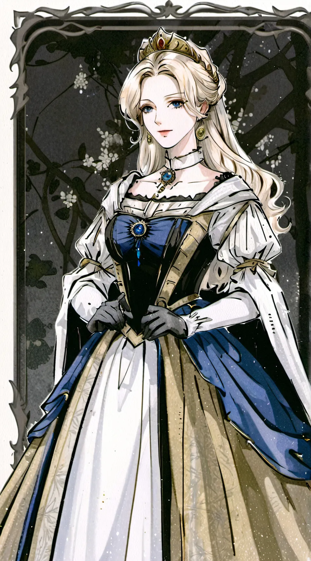 ai character: ~Queen Eden~ background