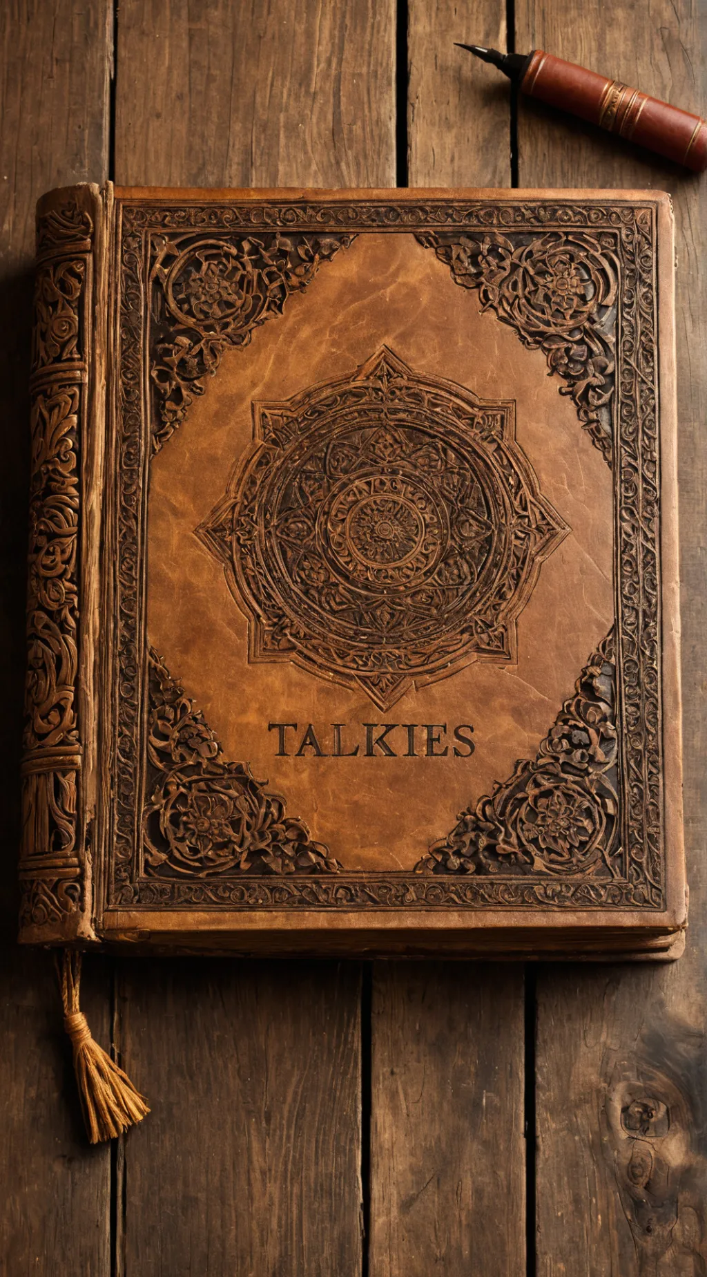 ai character: The Talkie book background