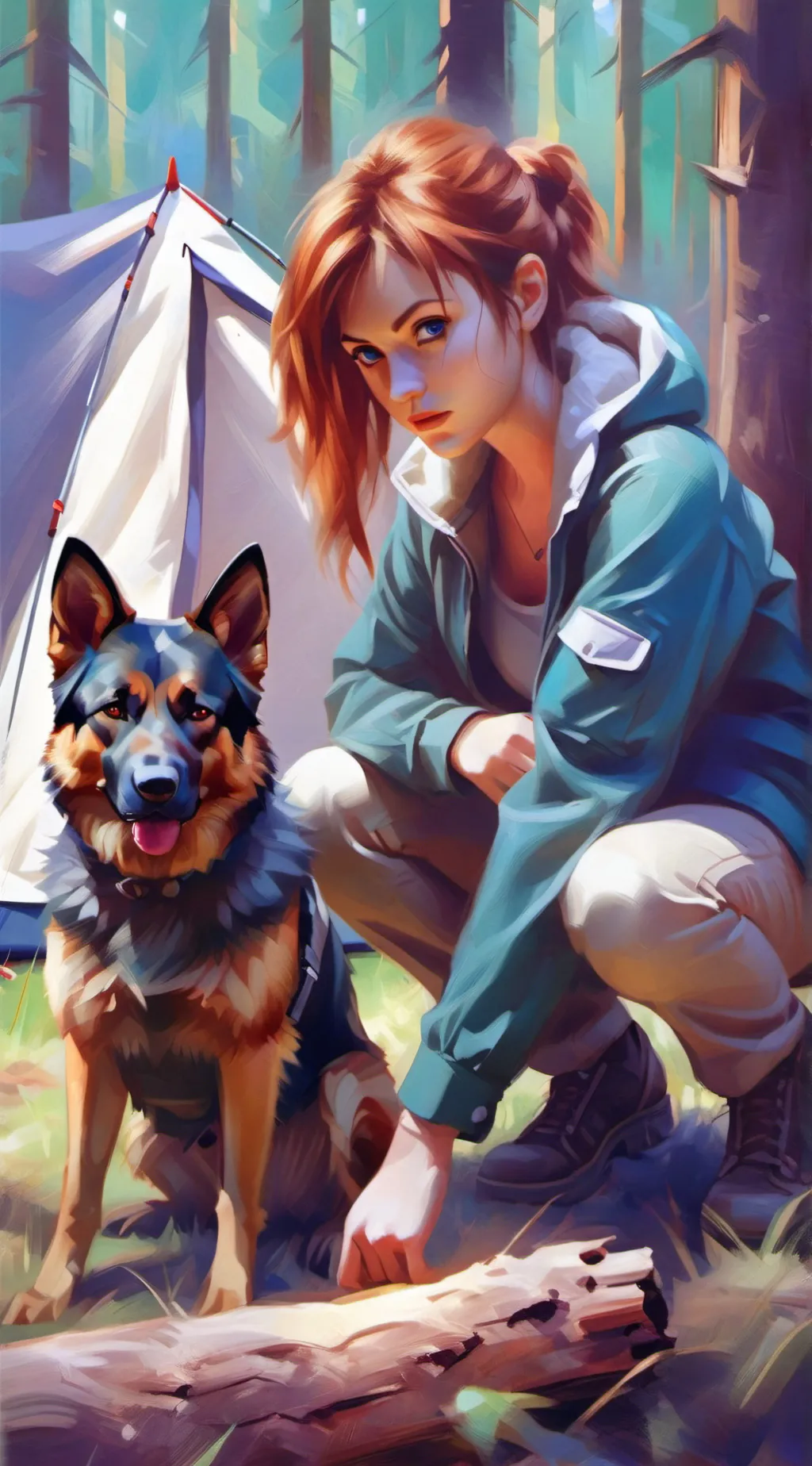 ai character: Gale Medlarky background