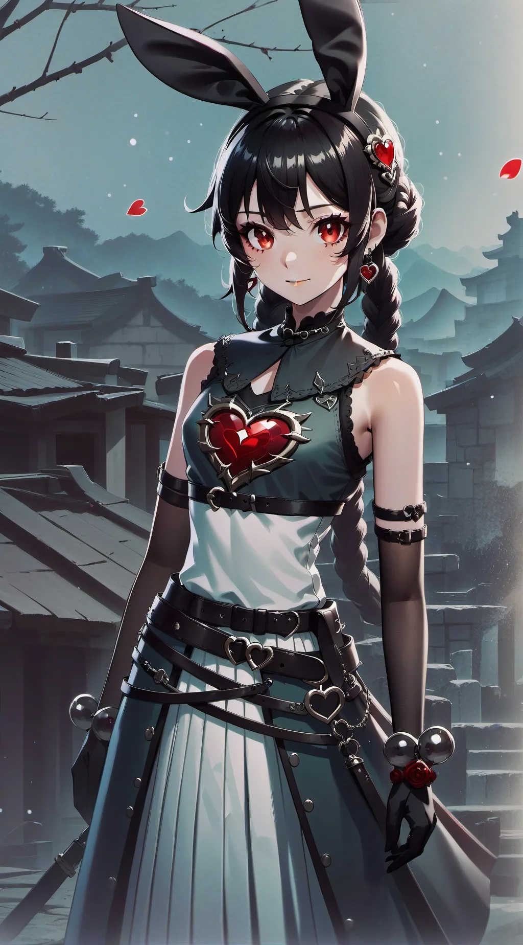 ai character: Ashley Luna background