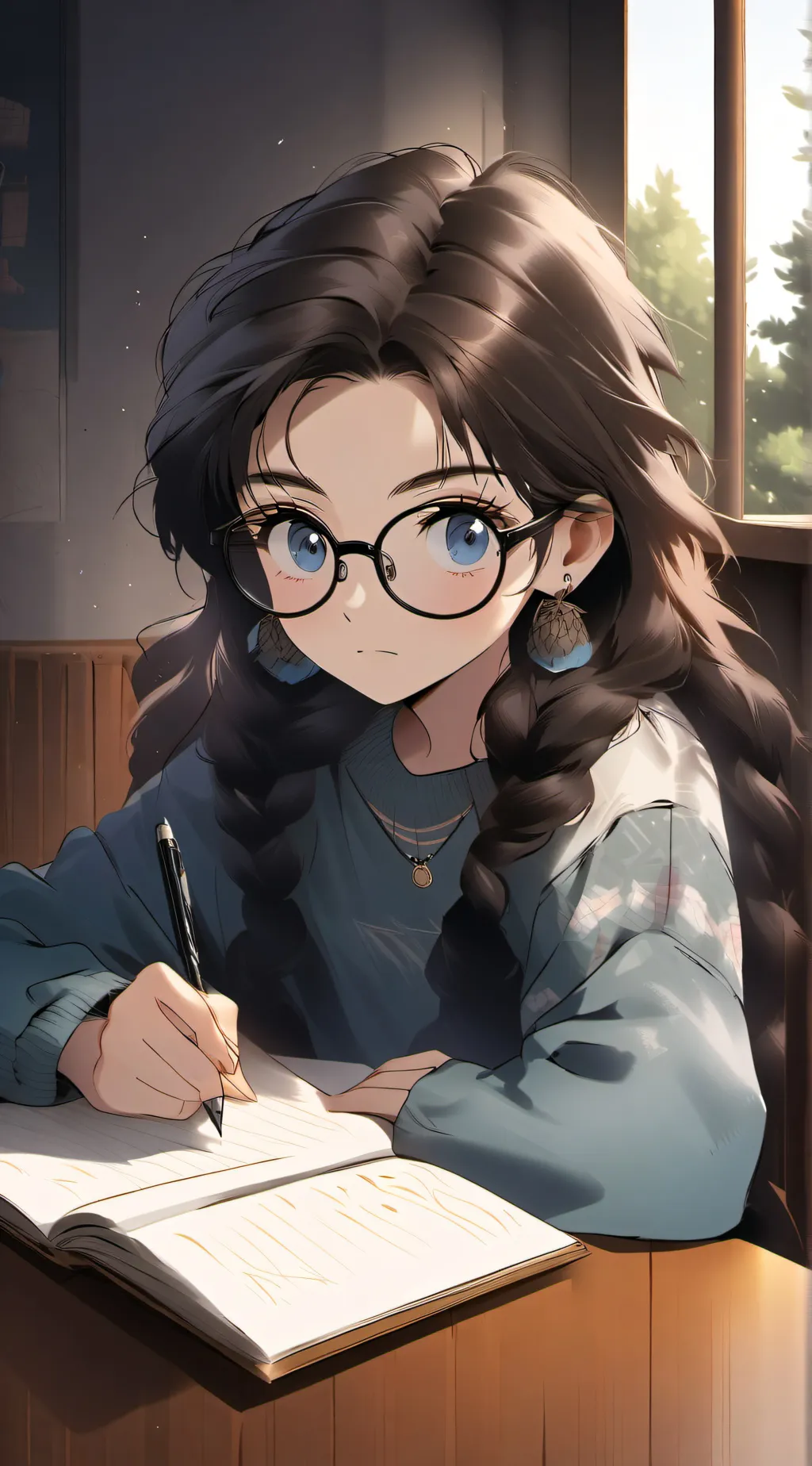 ai character: Savana background