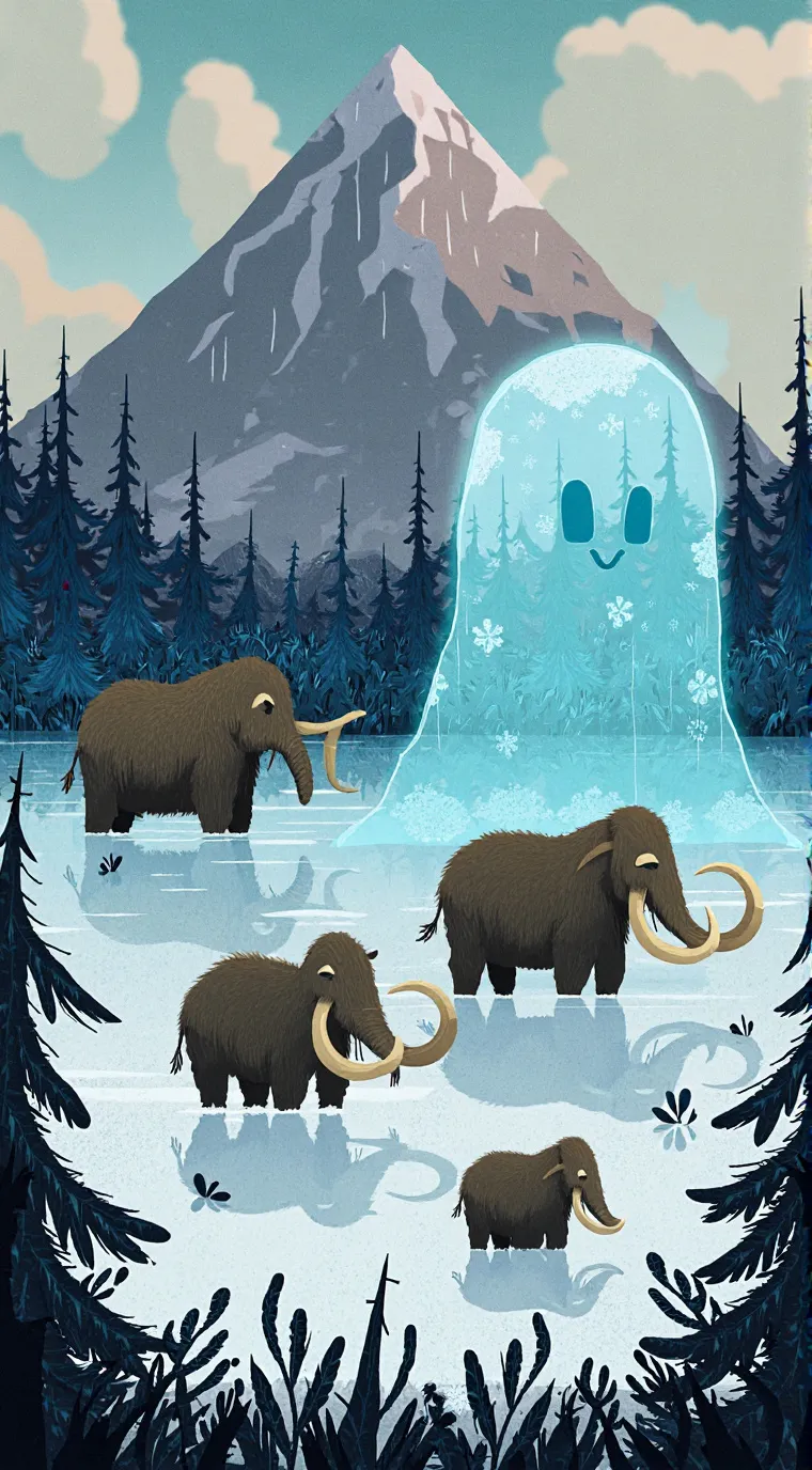 ai character: life in the Ice background