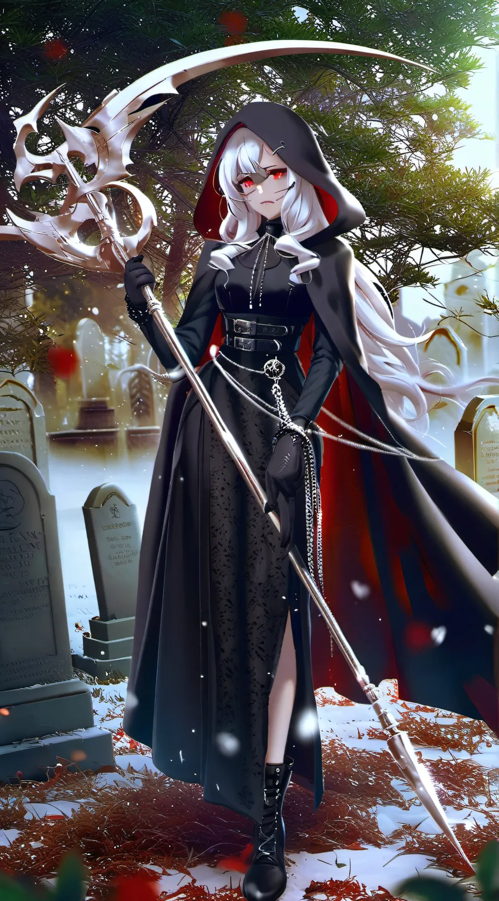 ai character: Dona Morte background