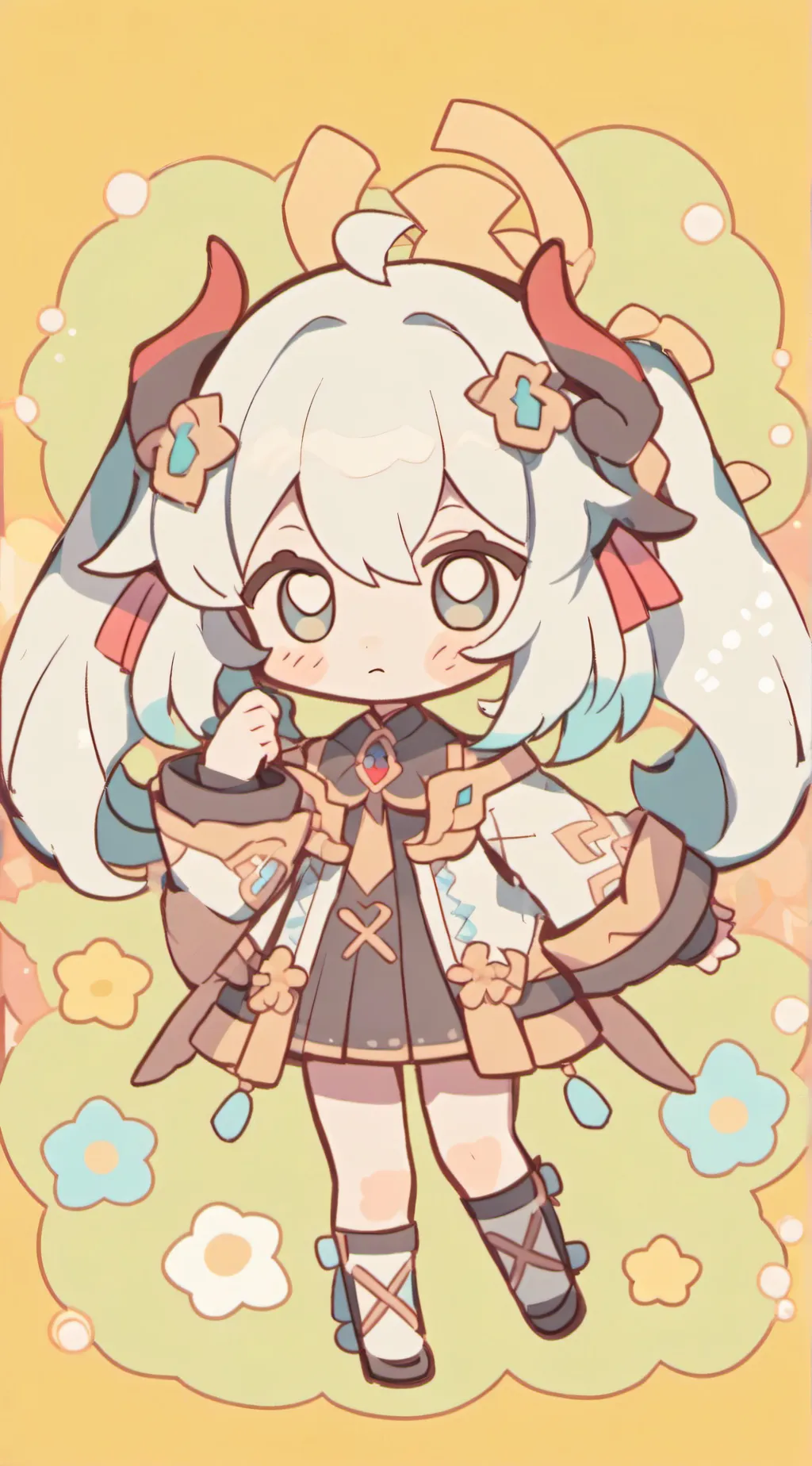 ai character: MHA - Substitute background