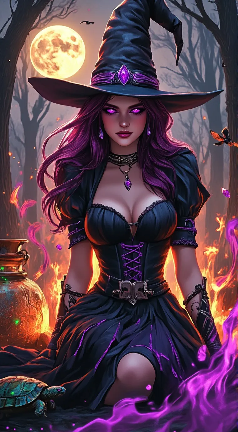 ai character: Xsla  background