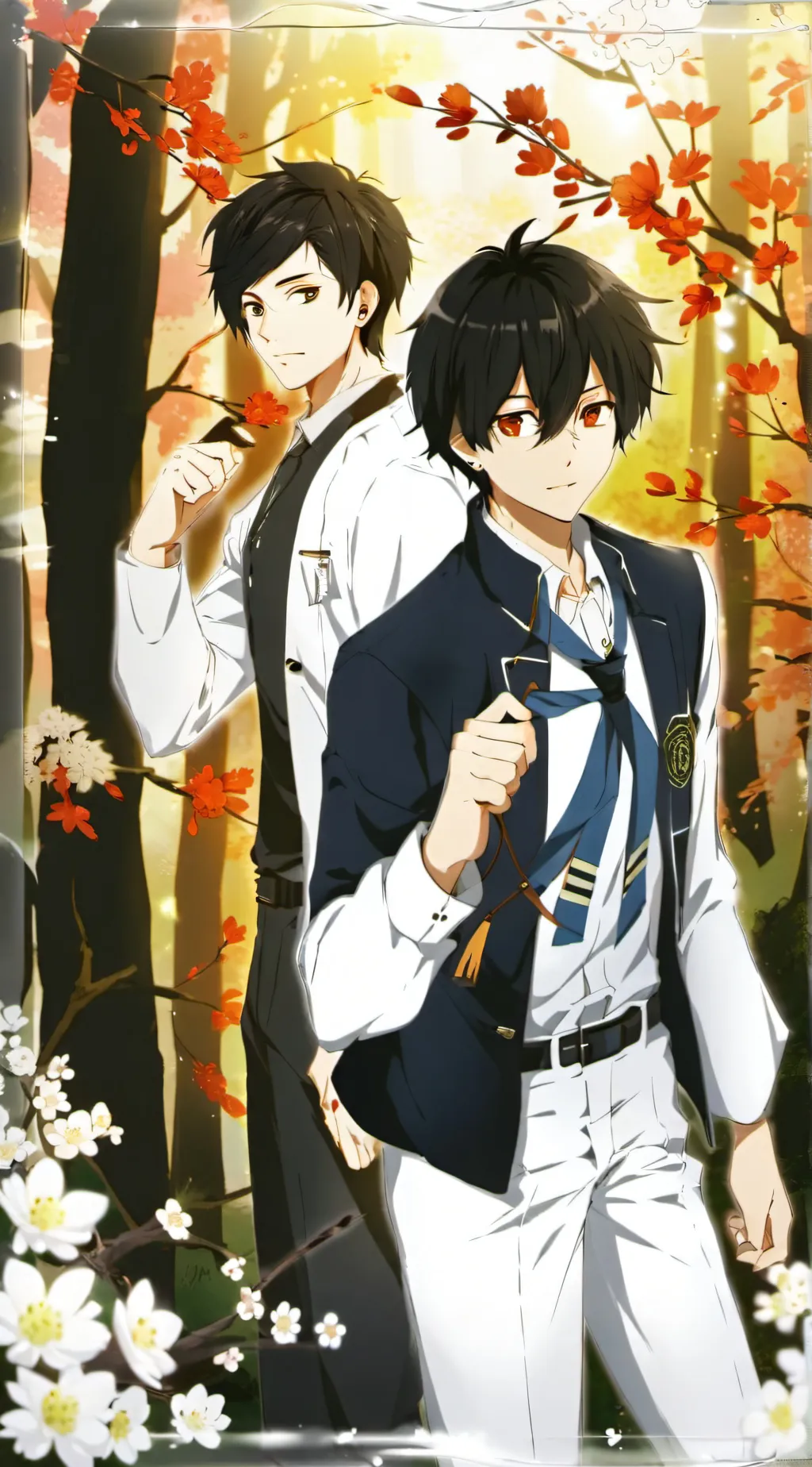 ai character: School of Figters background
