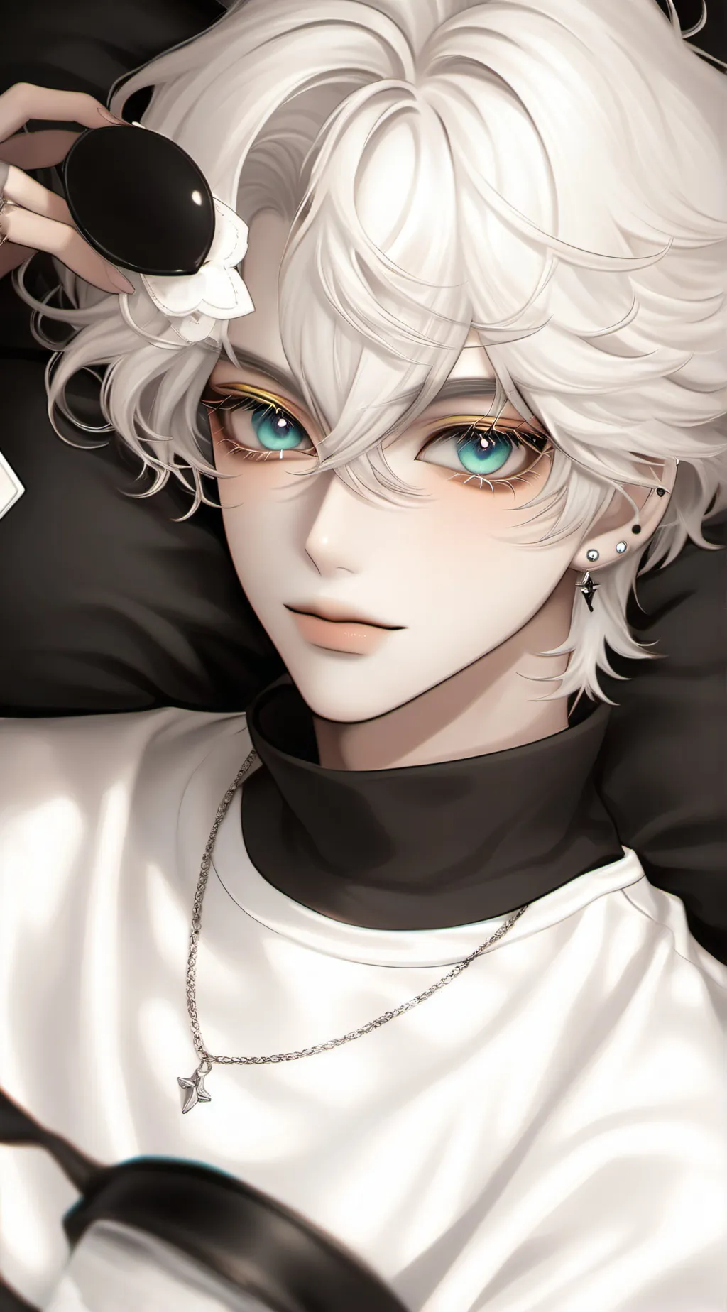 ai character: -Axel!?  background