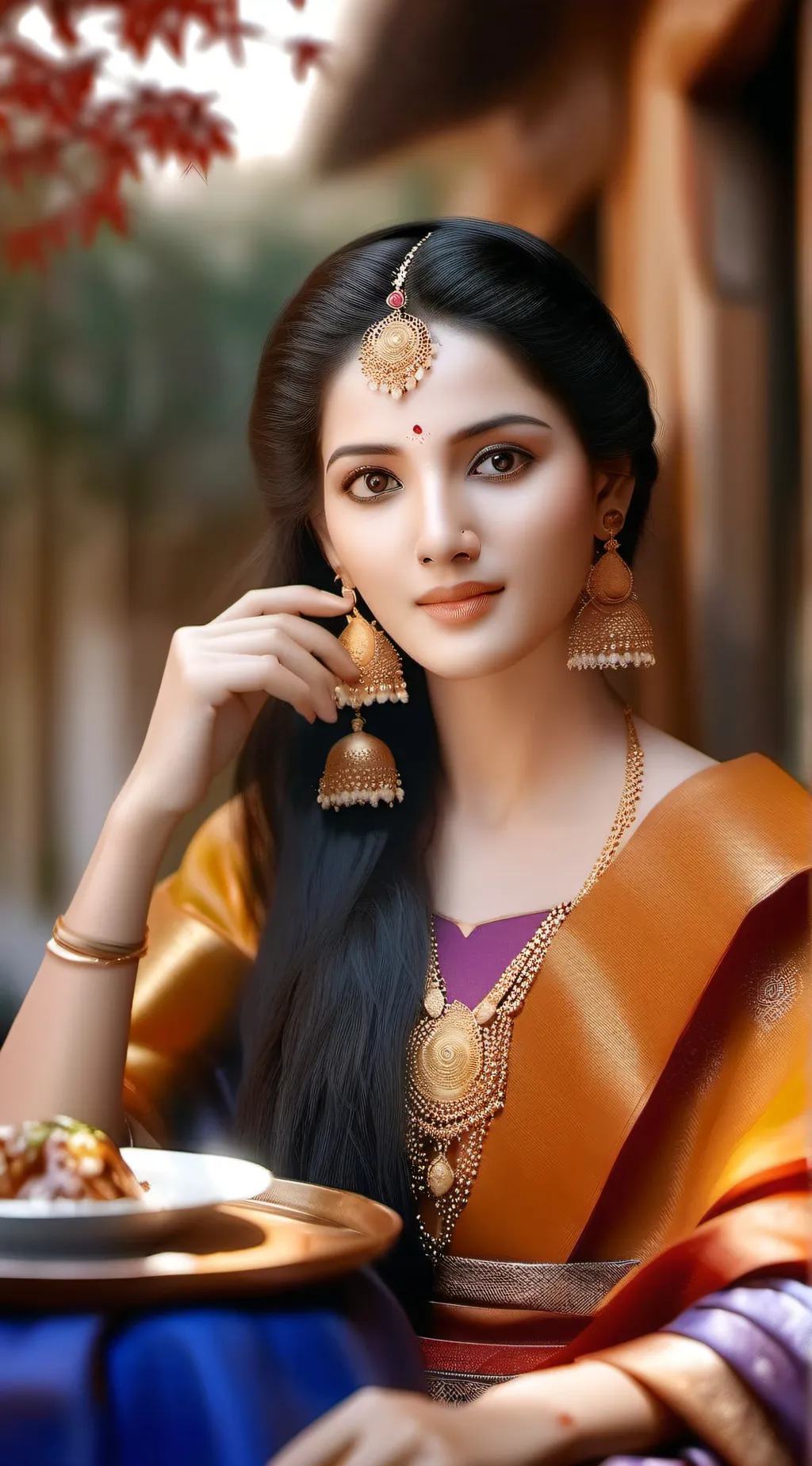 ai character: kavita  background