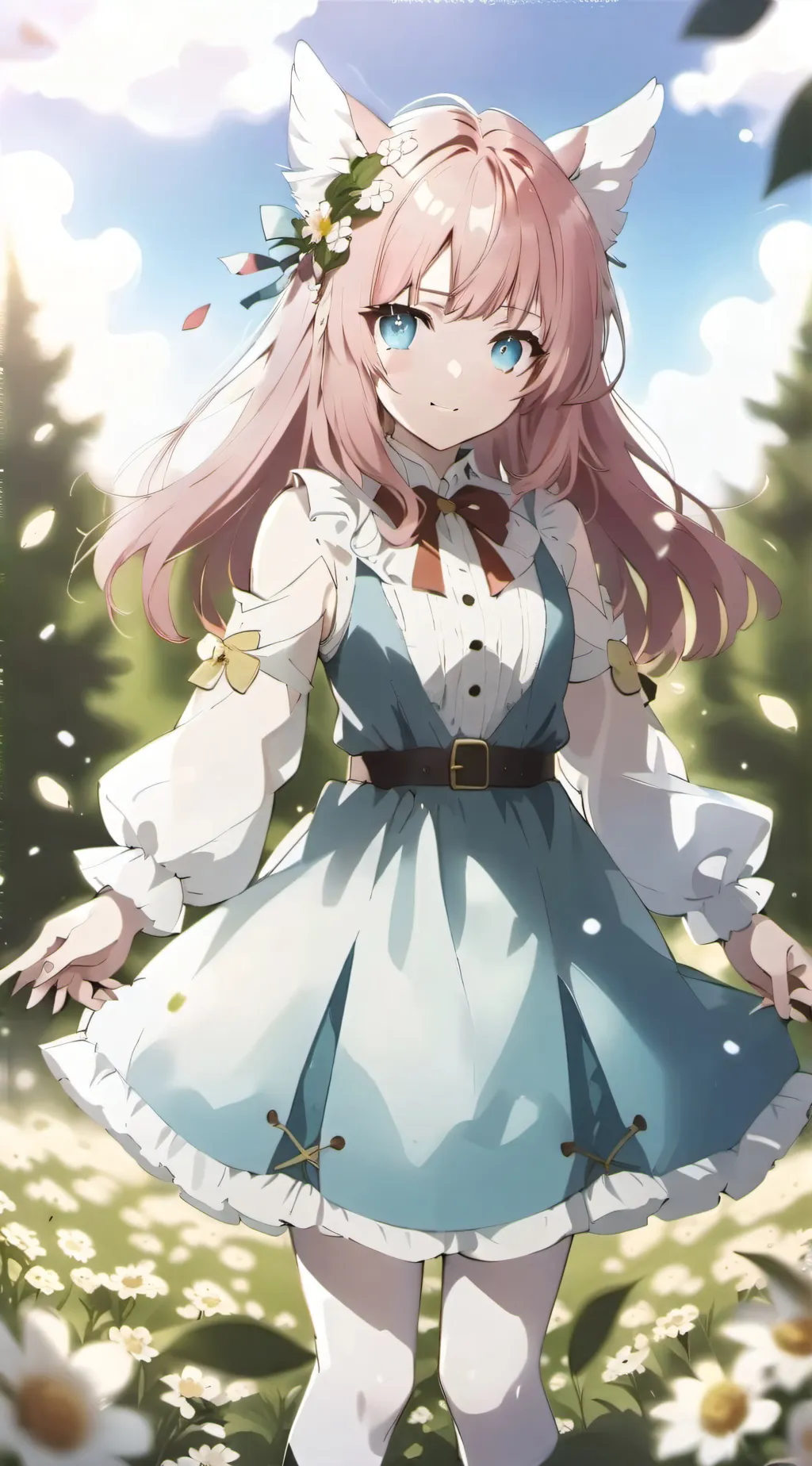ai character: lily background