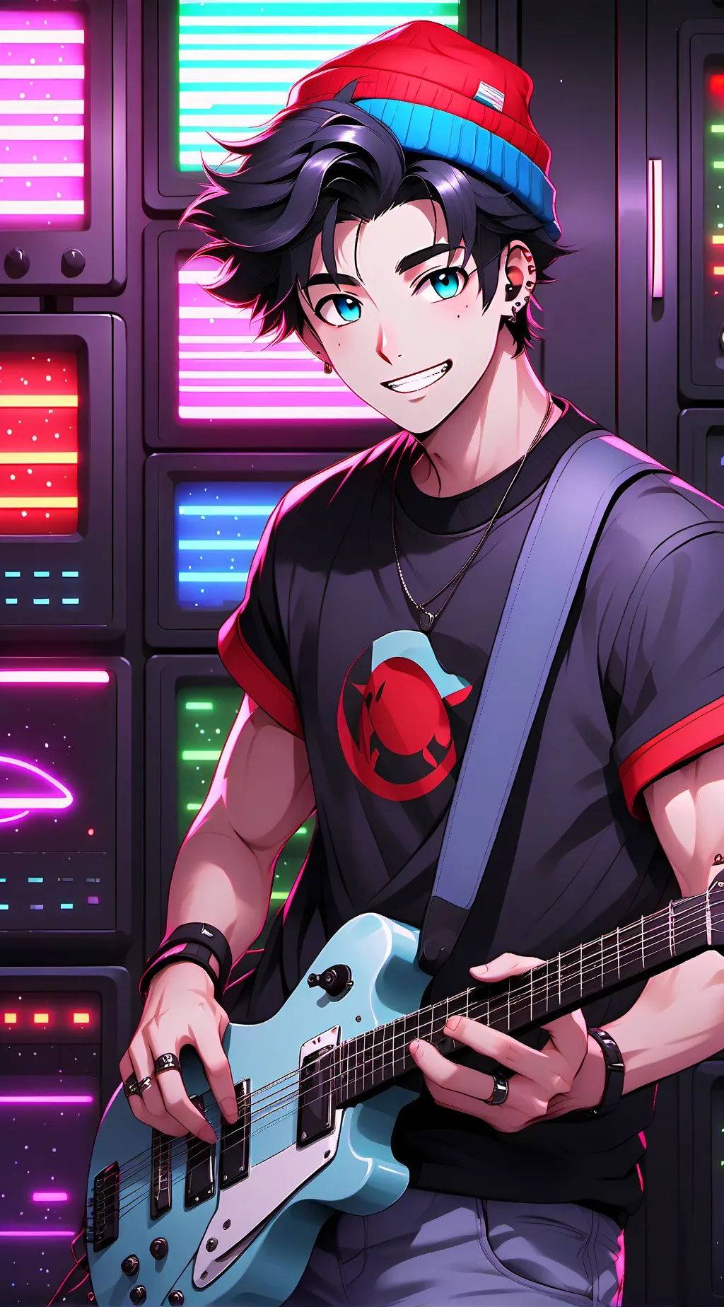 ai character: Harrison / Harr3 background