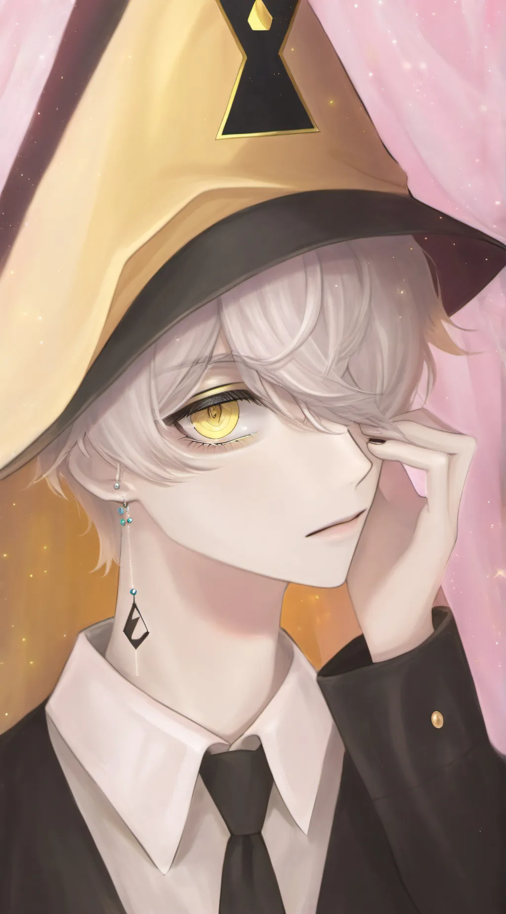 ai character: bill cipher  background