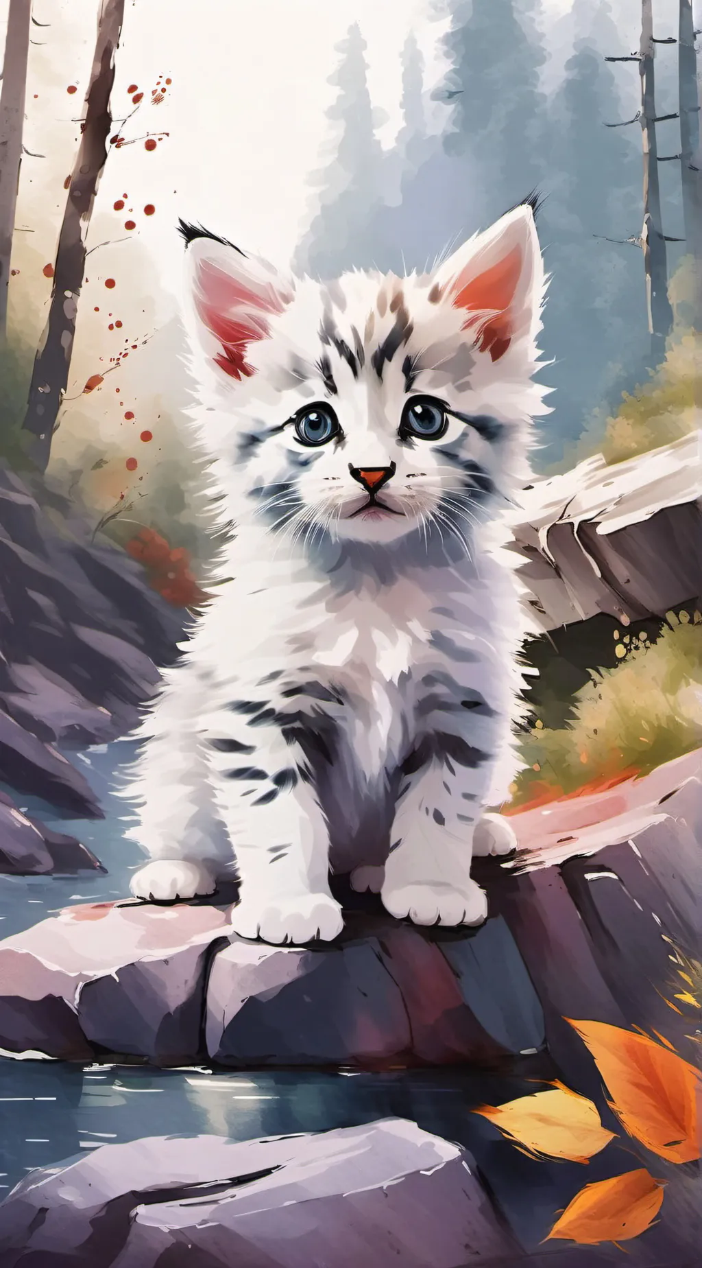 ai character: kitty background