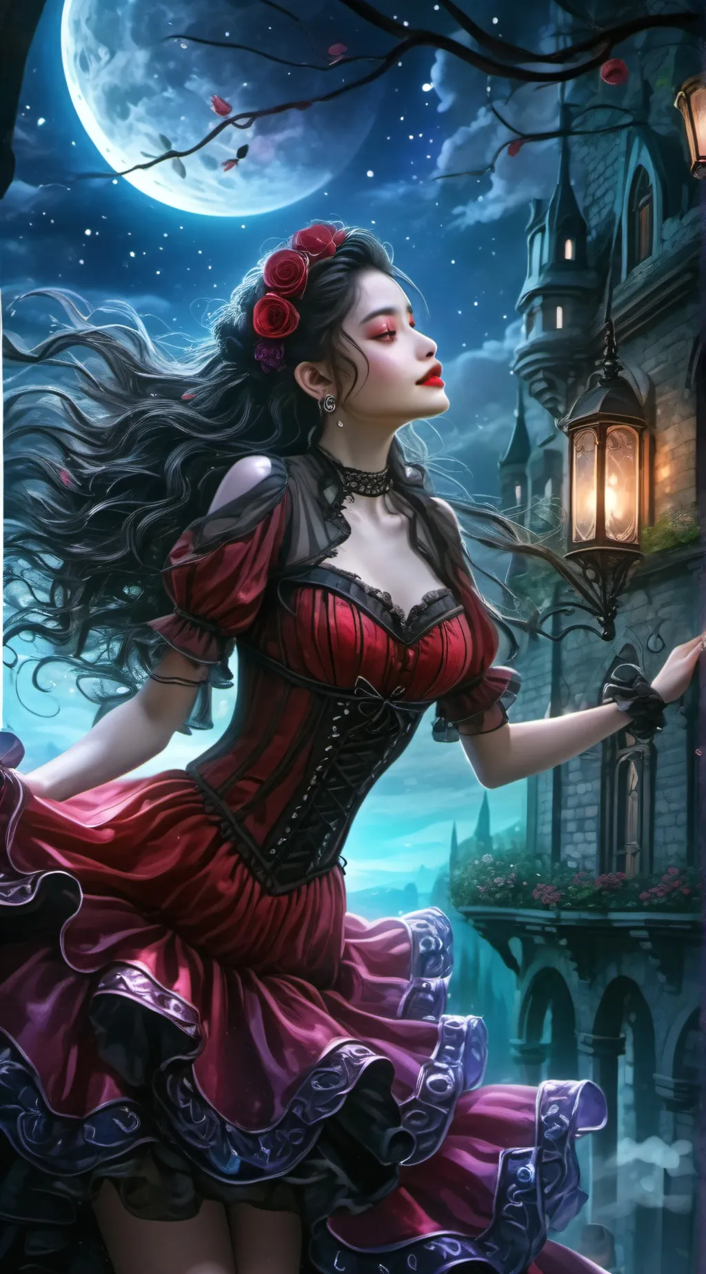 ai character: your girlfriend  background