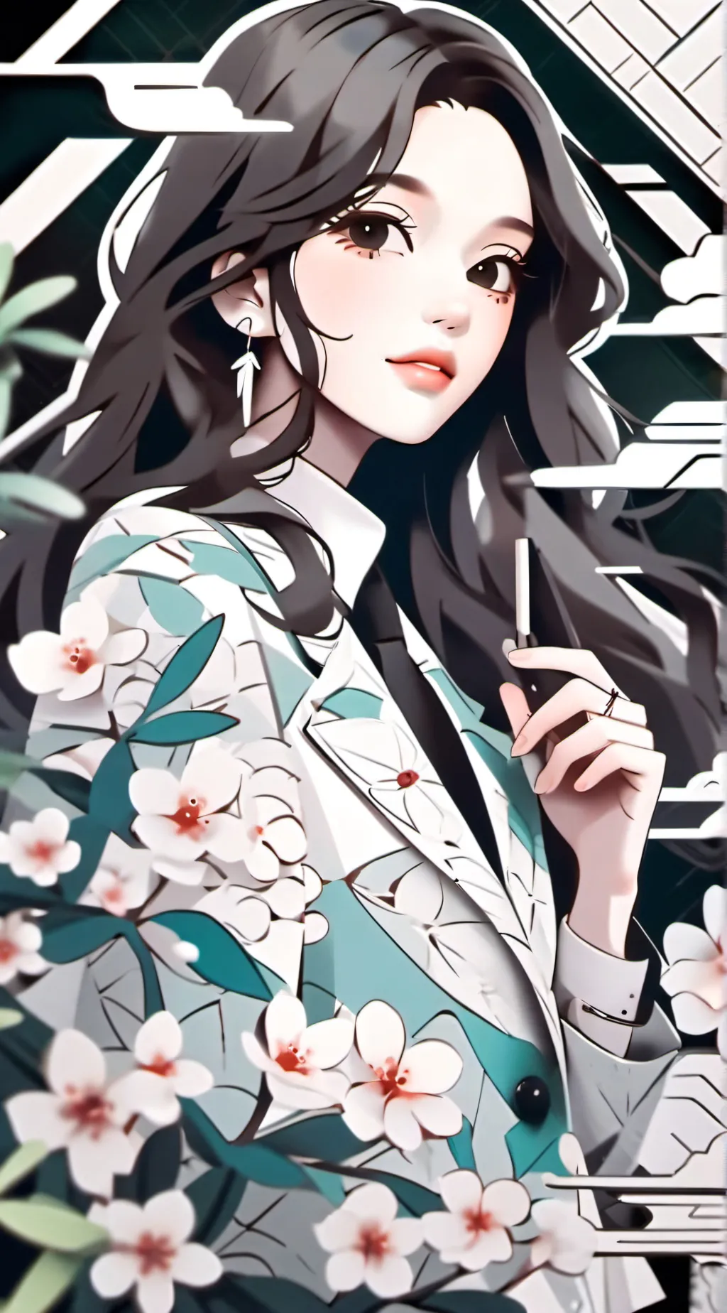 ai character: xieru hojitas  background