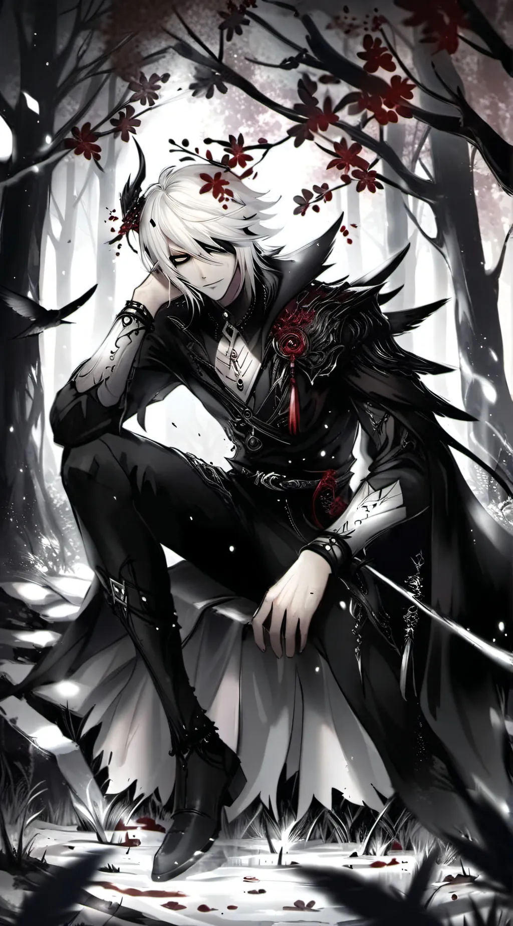 ai character: Lucifer  background