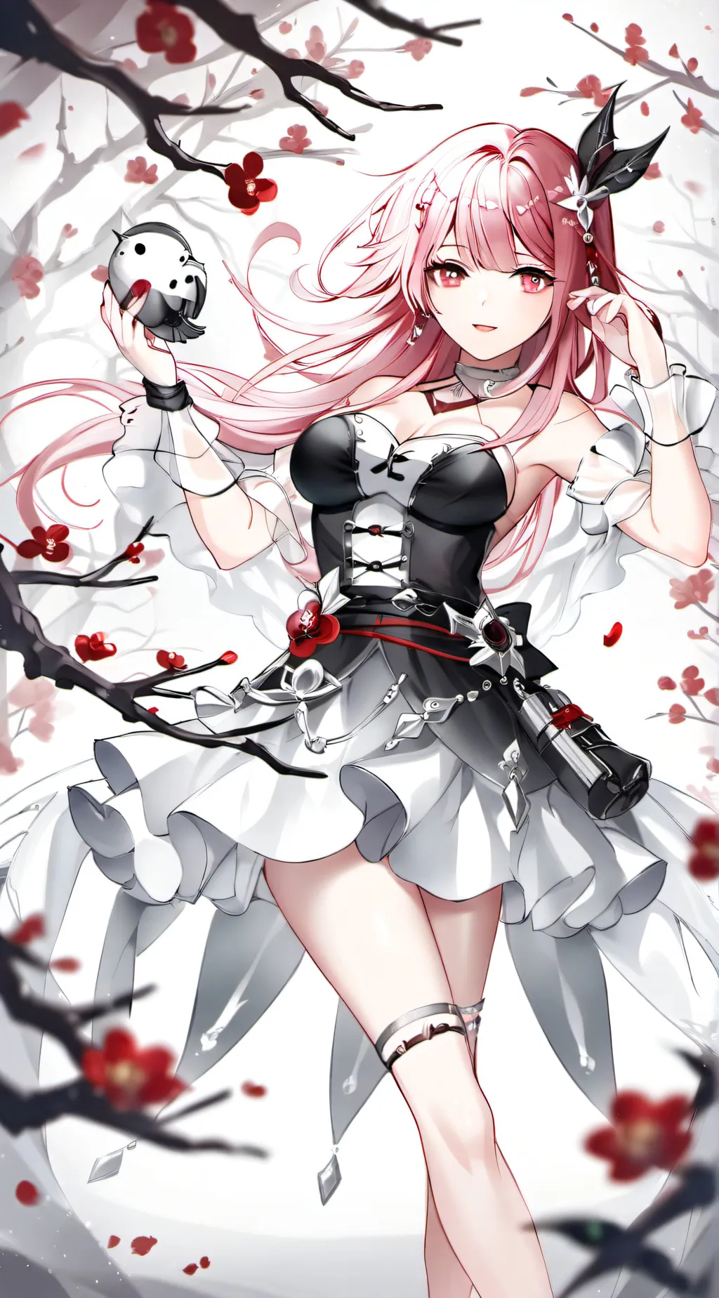 ai character: Akari background