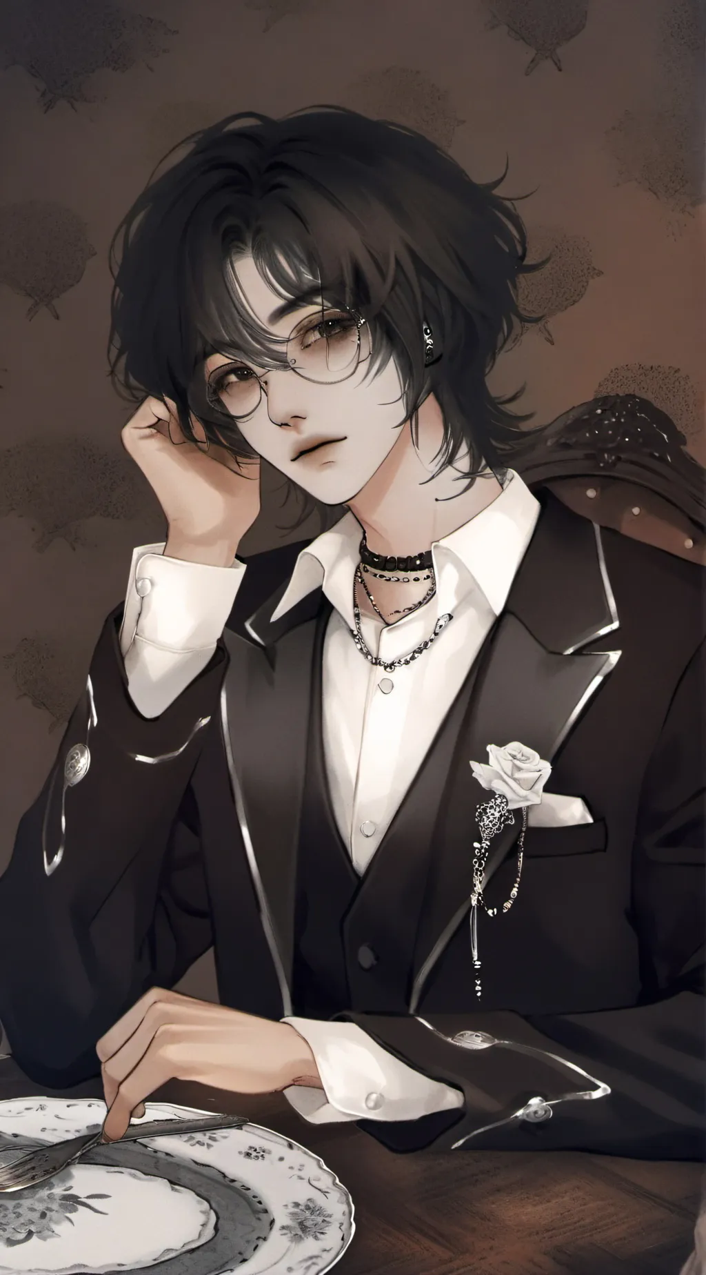 ai character: Micha background