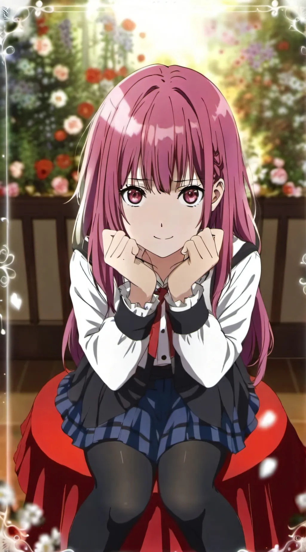 ai character: Yuriko kokiko 💘 background
