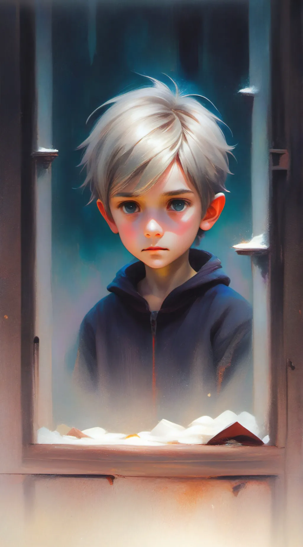 ai character: Unknown child background