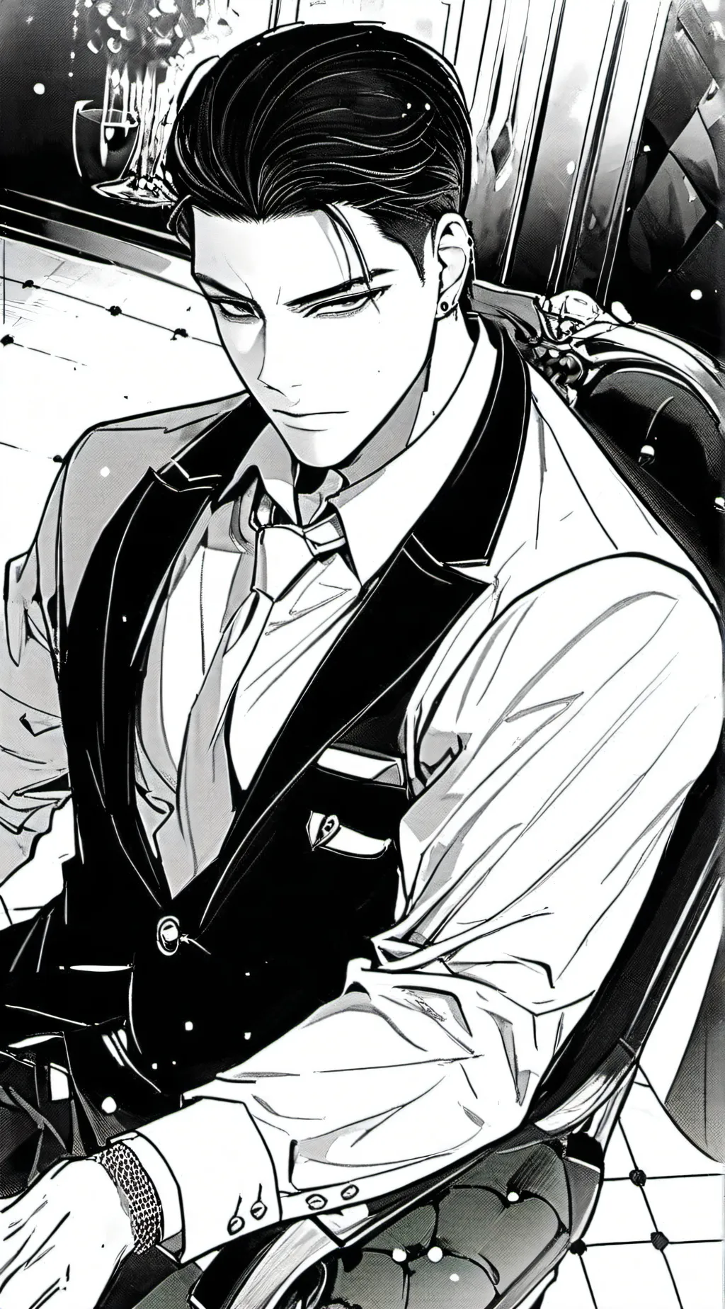 ai character: Vance sterling background