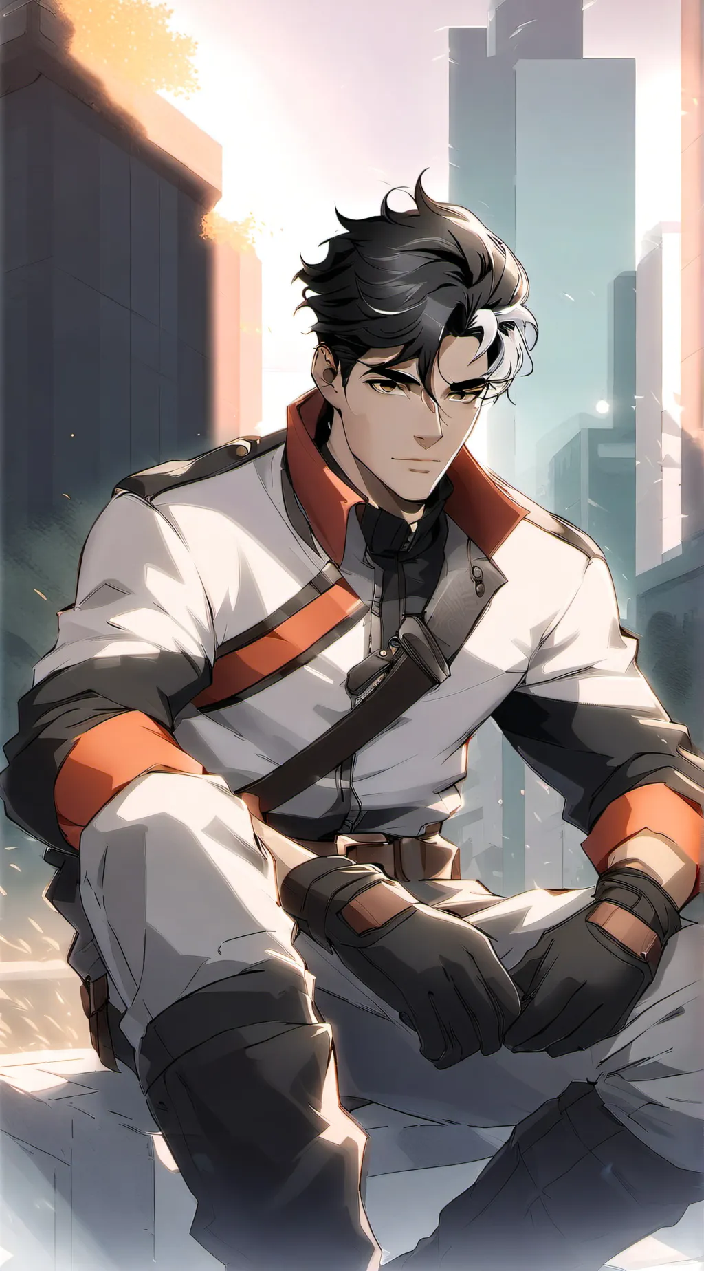 ai character: Franklin Ward background
