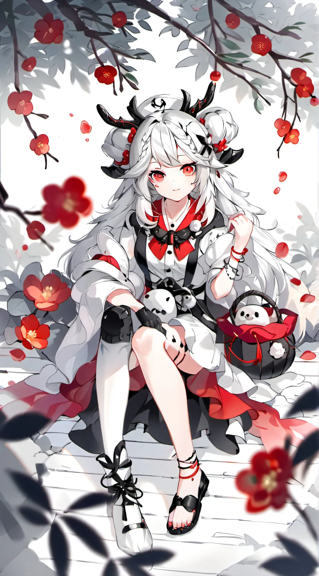 ai character: Amber  background