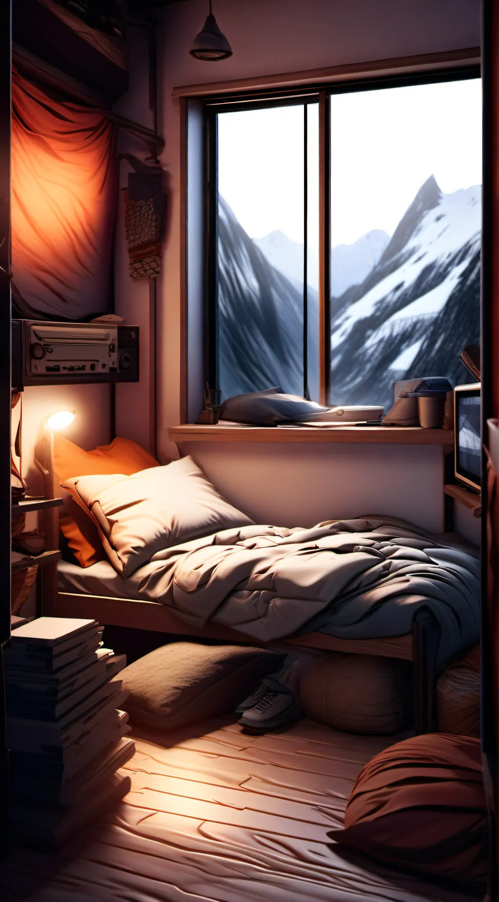 ai character: (MD) SleepOver background