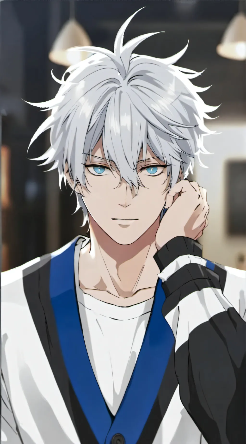 ai character: Liam  background