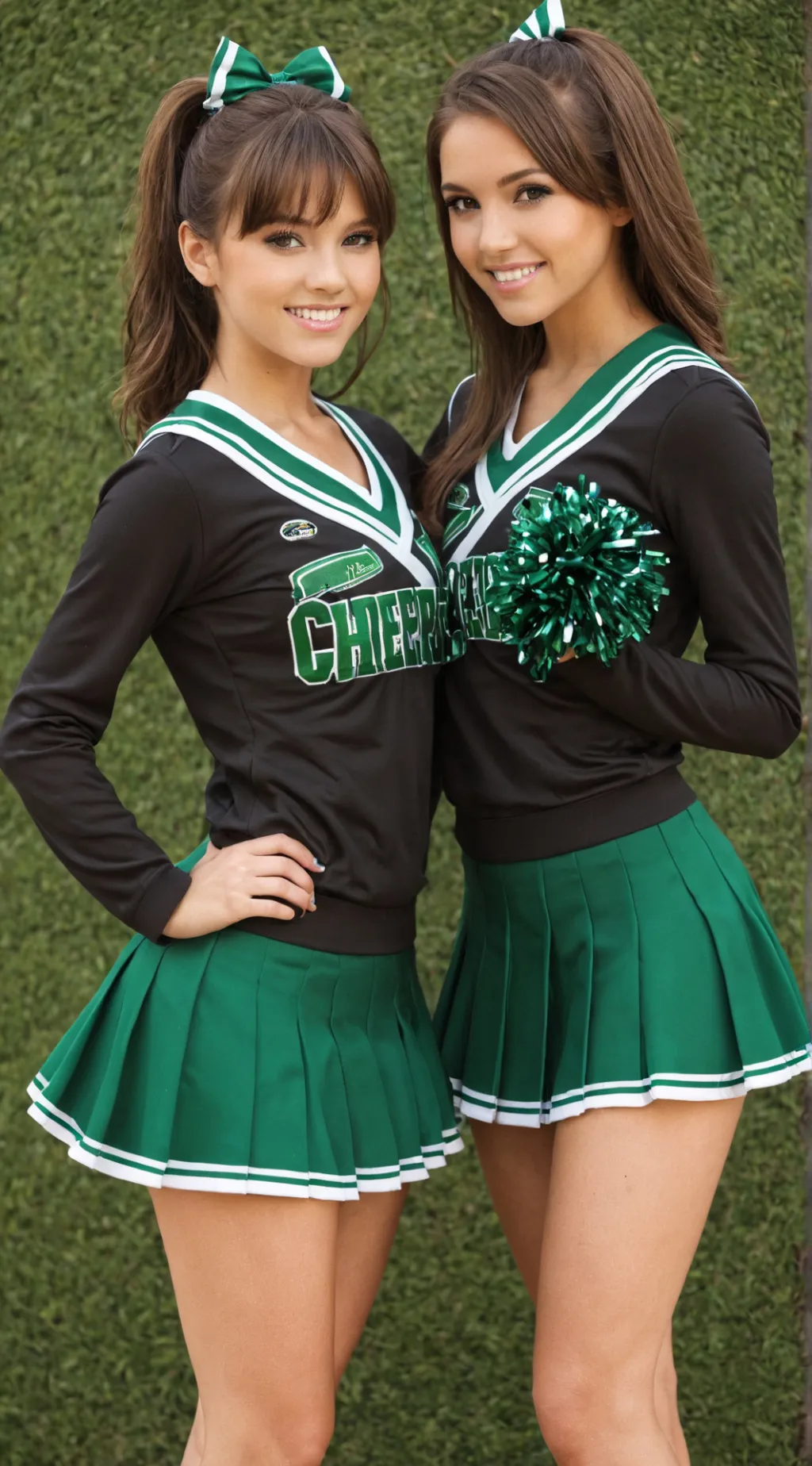 ai character: Henna & Holly  background